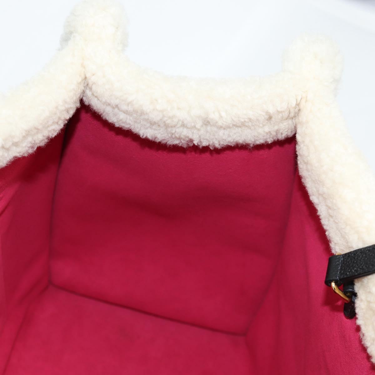 LOUIS VUITTON Monogram Shearing On The Go GM Tote Bag M56958 LV Auth 124652S