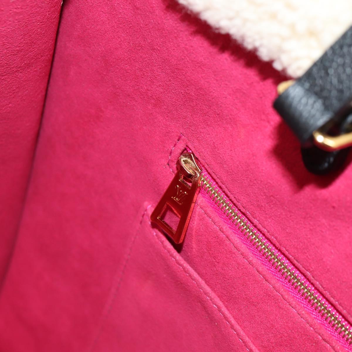 LOUIS VUITTON Monogram Shearing On The Go GM Tote Bag M56958 LV Auth 124652S