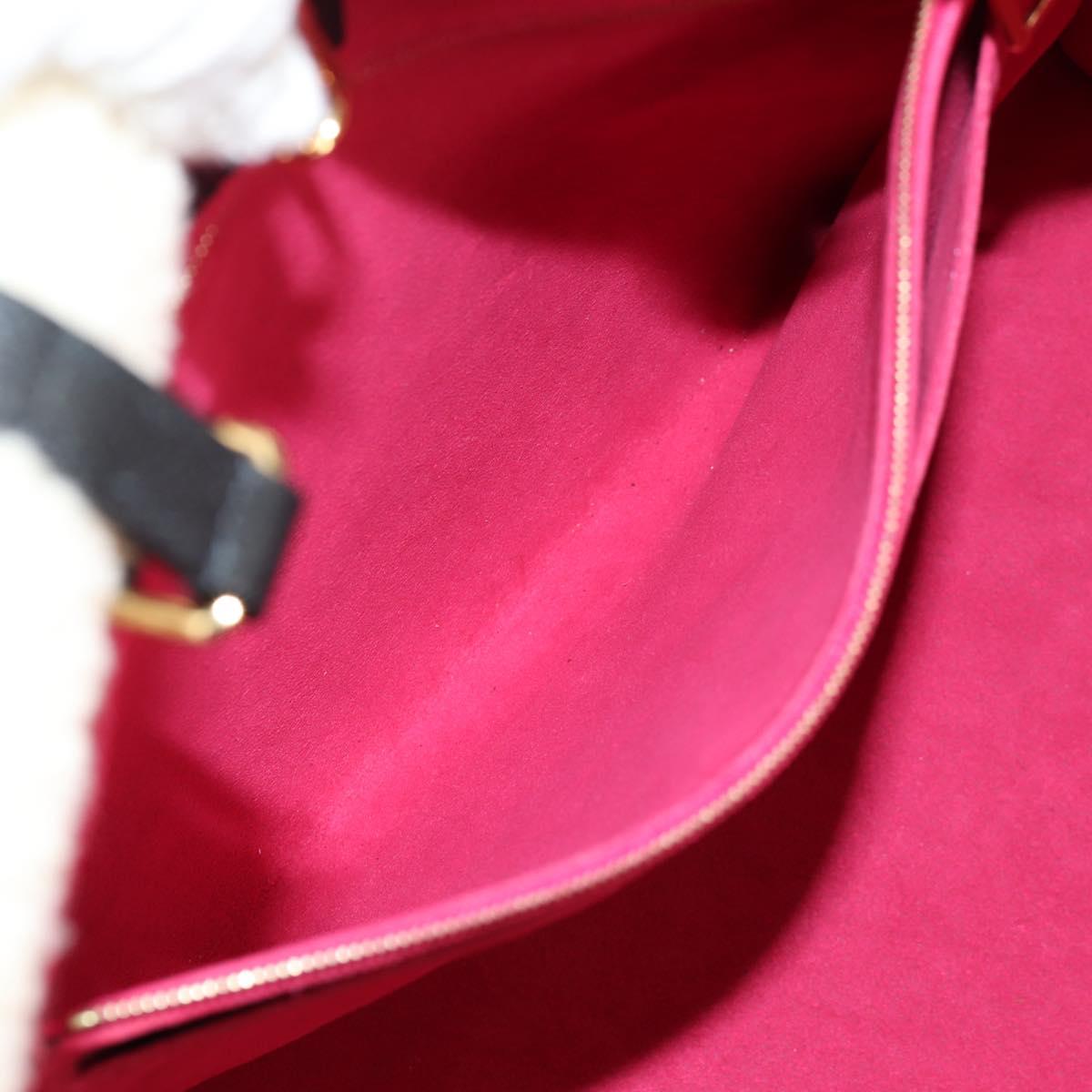 LOUIS VUITTON Monogram Shearing On The Go GM Tote Bag M56958 LV Auth 124652S