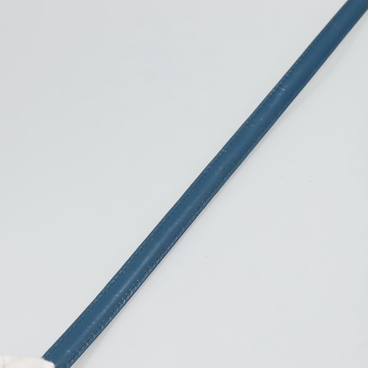 LOUIS VUITTON Epi Pochette Arche Shoulder Bag Blue M52575 LV Auth 124831