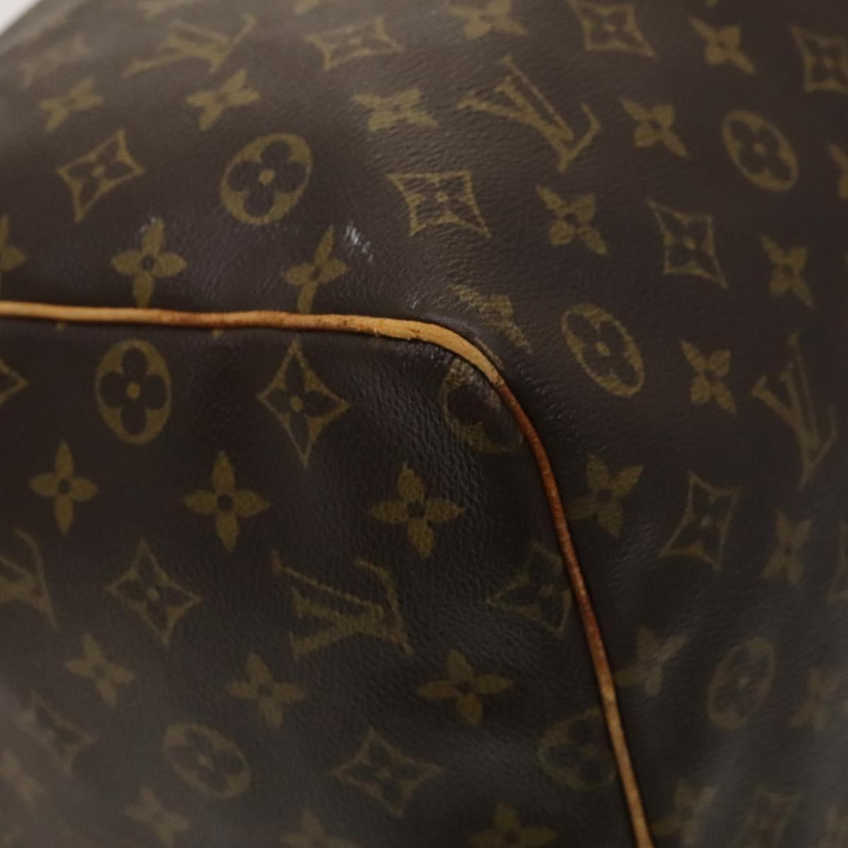 LOUIS VUITTON Monogram Keepall 60 Boston Bag M41422 LV Auth 124850