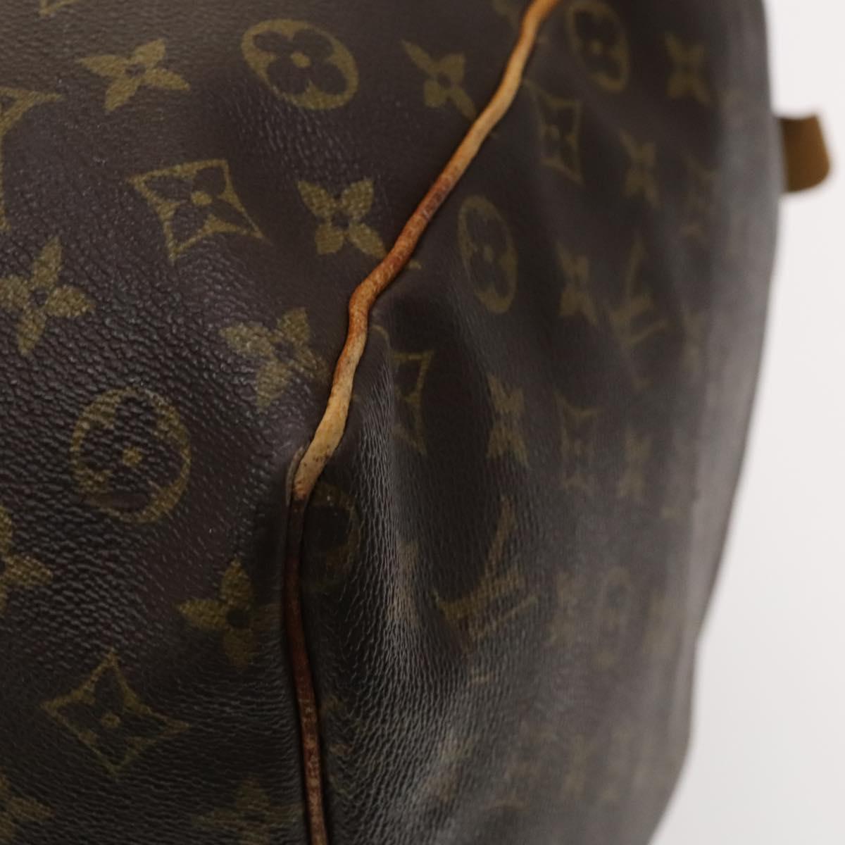 LOUIS VUITTON Monogram Keepall 60 Boston Bag M41422 LV Auth 124850