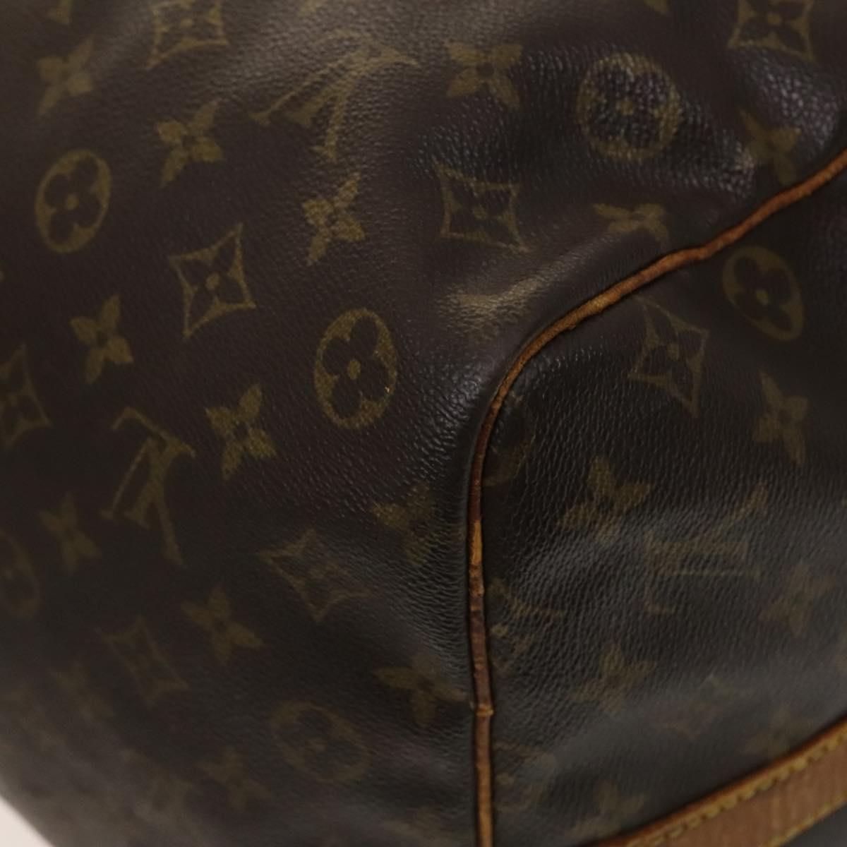 LOUIS VUITTON Monogram Keepall Bandouliere 60 Boston Bag M41412 LV Auth 124854