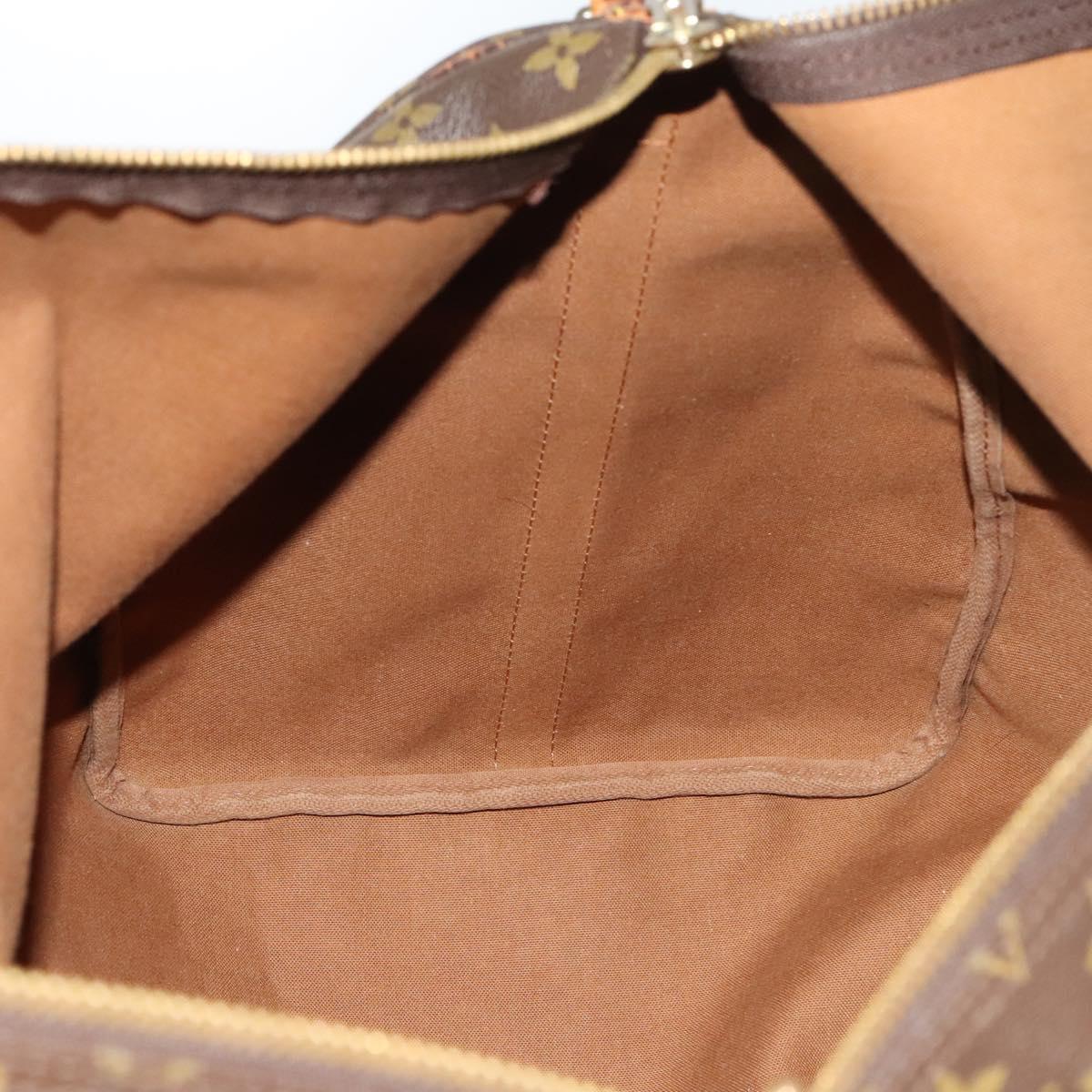 LOUIS VUITTON Monogram Keepall Bandouliere 60 Boston Bag M41412 LV Auth 124854