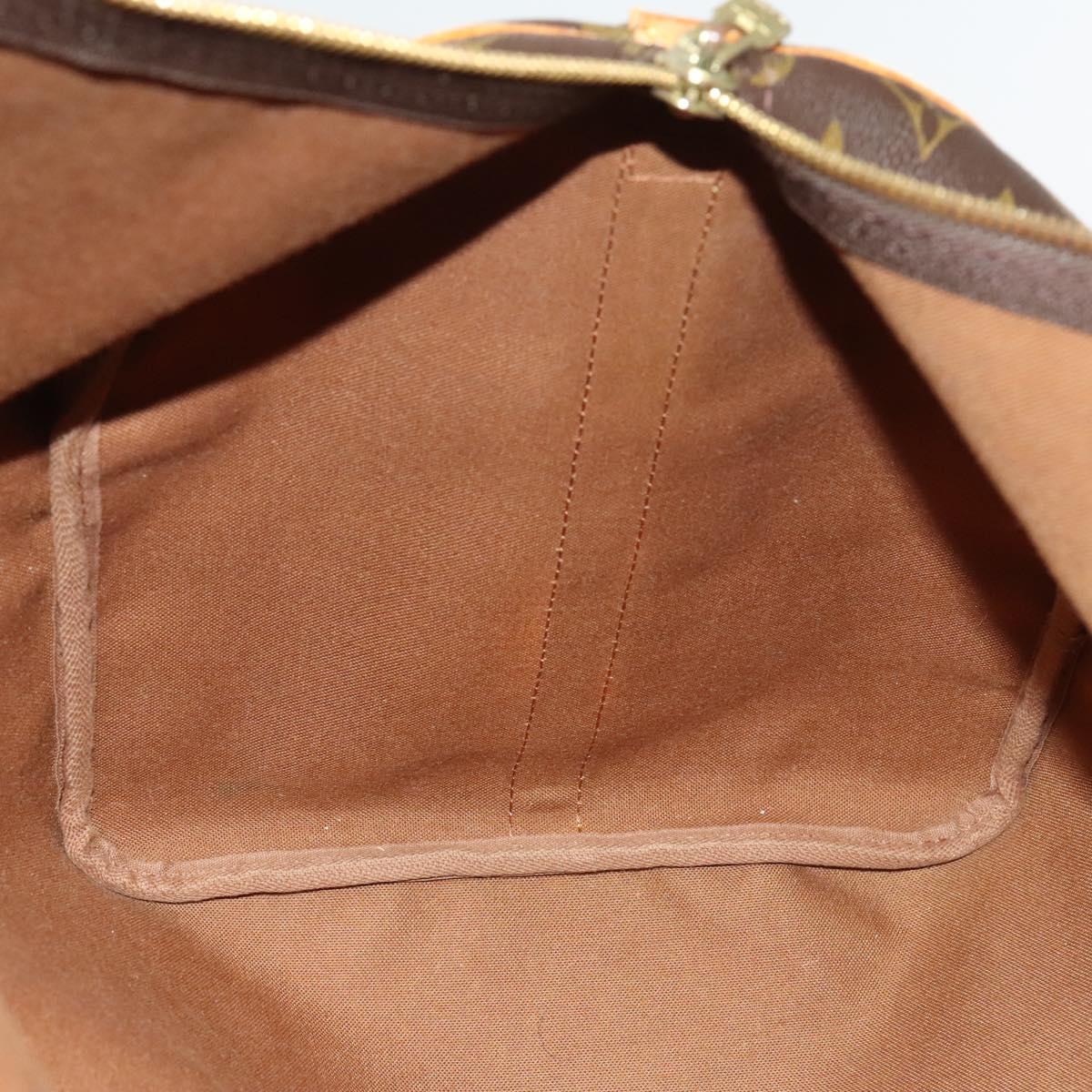 LOUIS VUITTON Monogram Keepall Bandouliere 55 Boston Bag M41414 LV Auth 124872