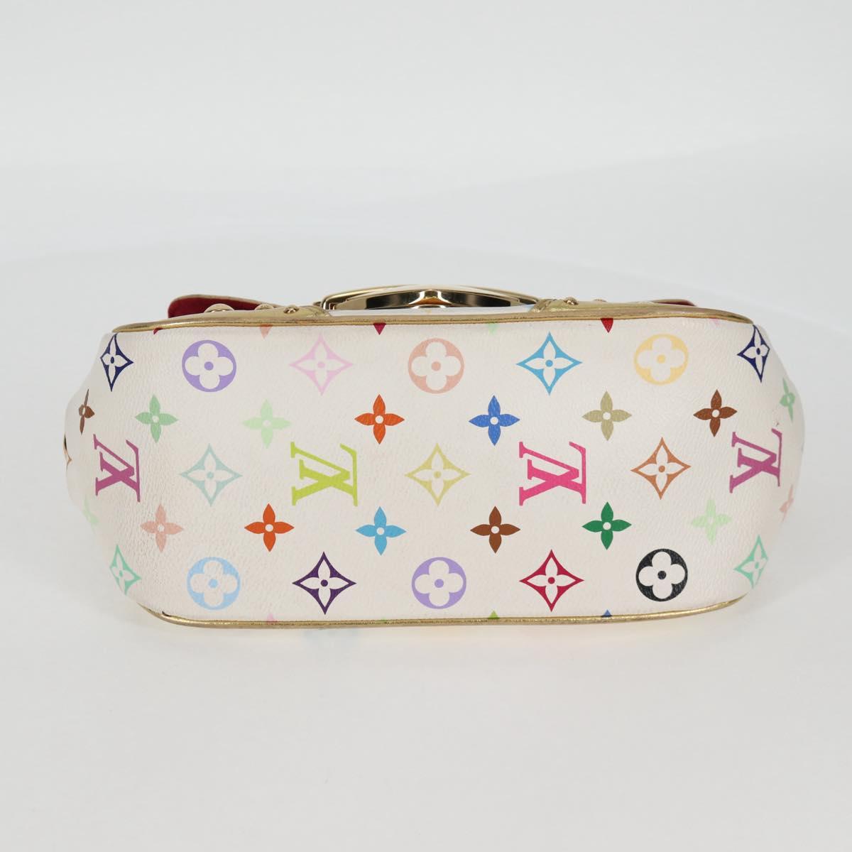 LOUIS VUITTON Monogram Multicolor Marilyn All Bag White M40206 LV Auth 124890SAV