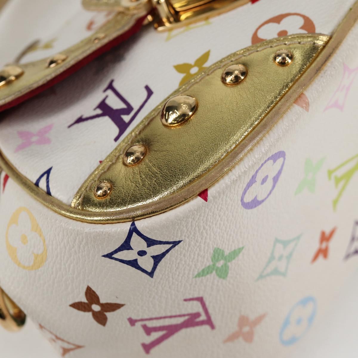 LOUIS VUITTON Monogram Multicolor Marilyn All Bag White M40206 LV Auth 124890SAV