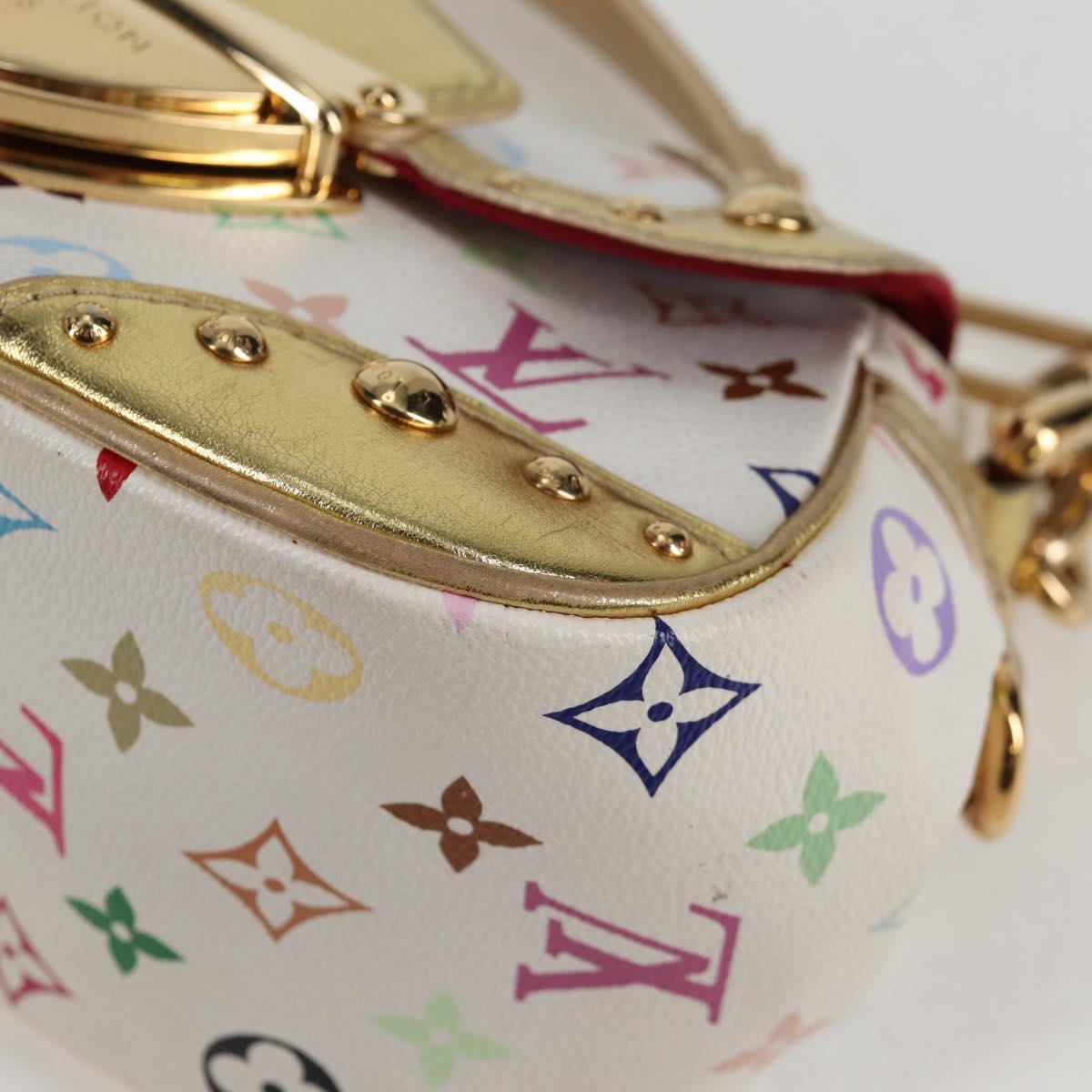 LOUIS VUITTON Monogram Multicolor Marilyn All Bag White M40206 LV Auth 124890SAV