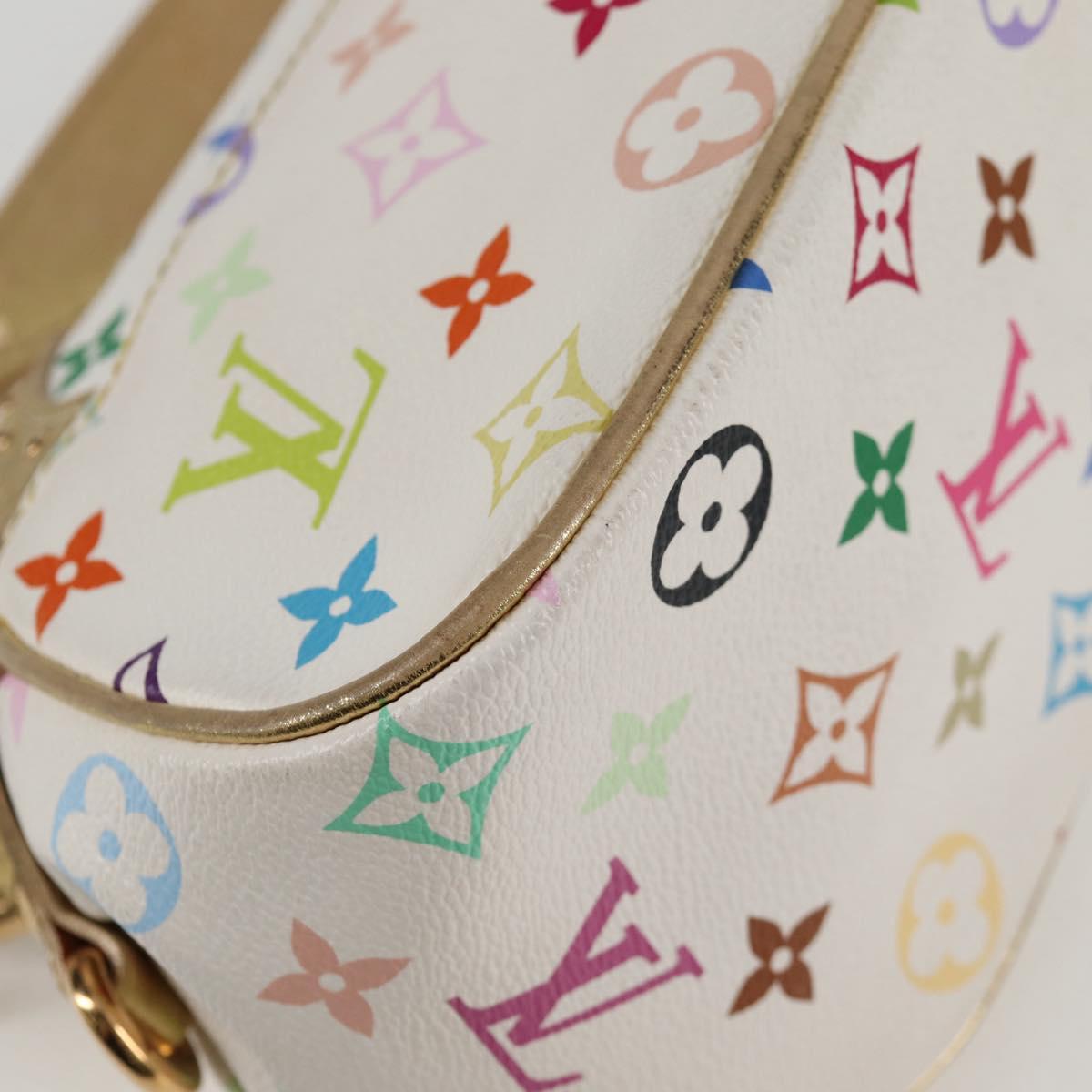 LOUIS VUITTON Monogram Multicolor Marilyn All Bag White M40206 LV Auth 124890SAV
