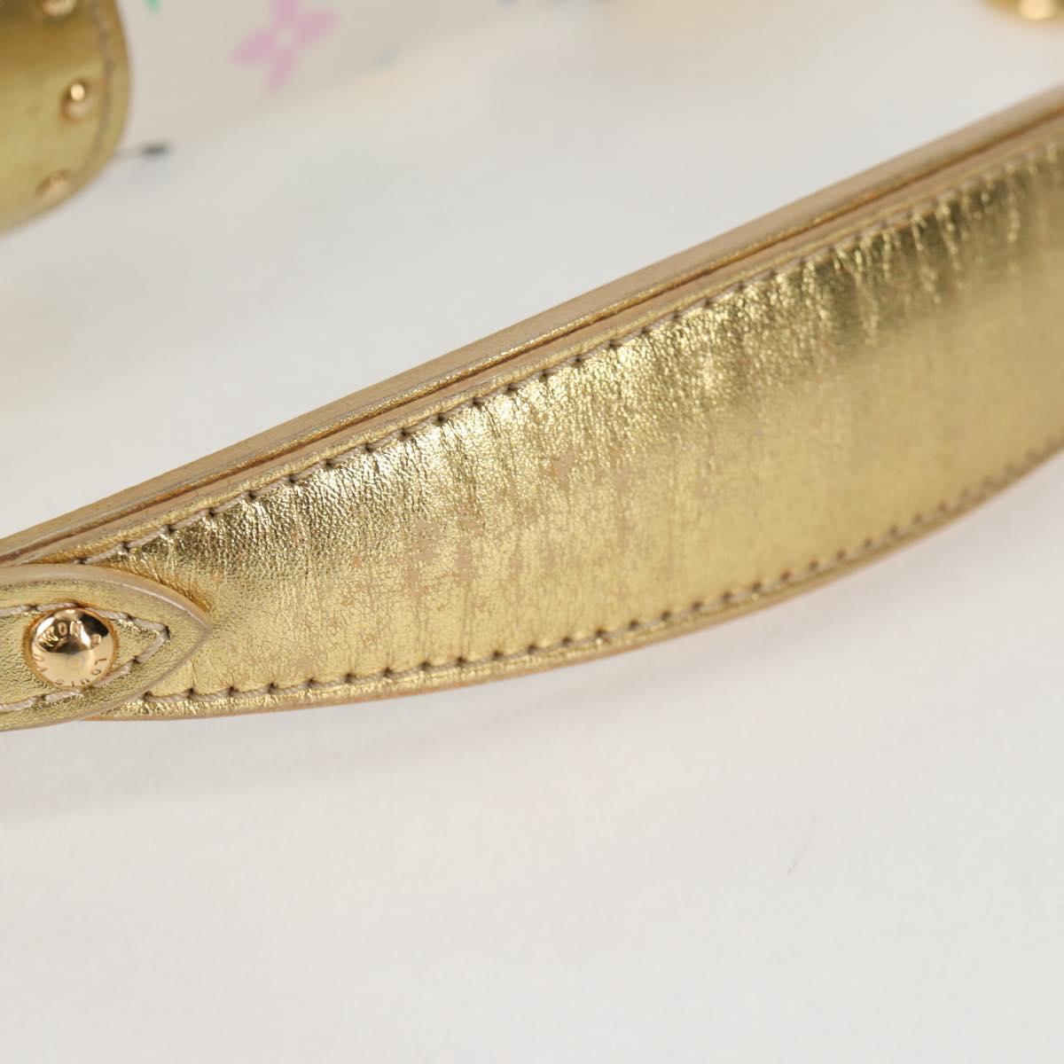 LOUIS VUITTON Monogram Multicolor Marilyn All Bag White M40206 LV Auth 124890SAV