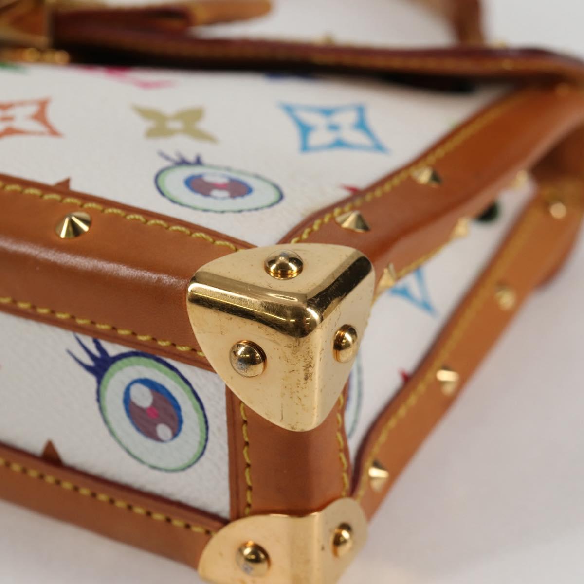 LOUIS VUITTON Multicolor Ribbon Pochette I Miss You Bag M92051 Auth 124891V