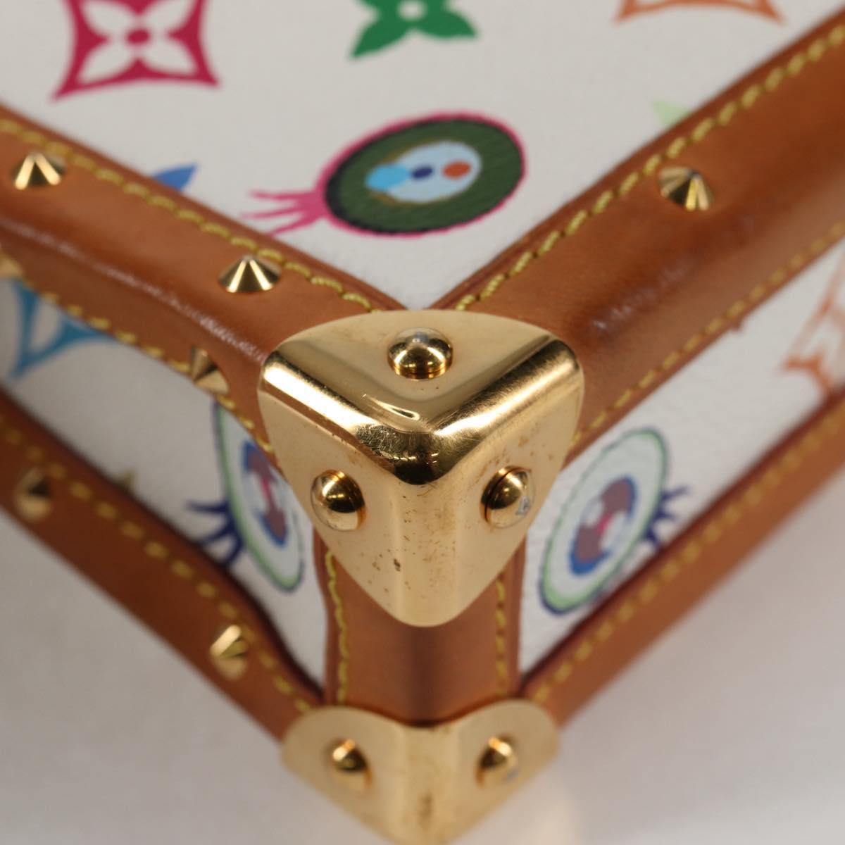 LOUIS VUITTON Multicolor Ribbon Pochette I Miss You Bag M92051 Auth 124891V