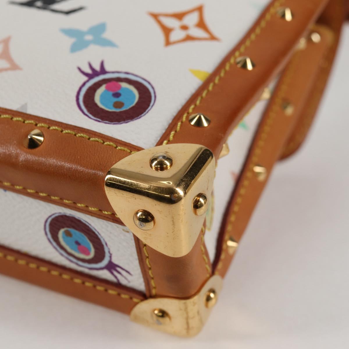 LOUIS VUITTON Multicolor Ribbon Pochette I Miss You Bag M92051 Auth 124891V