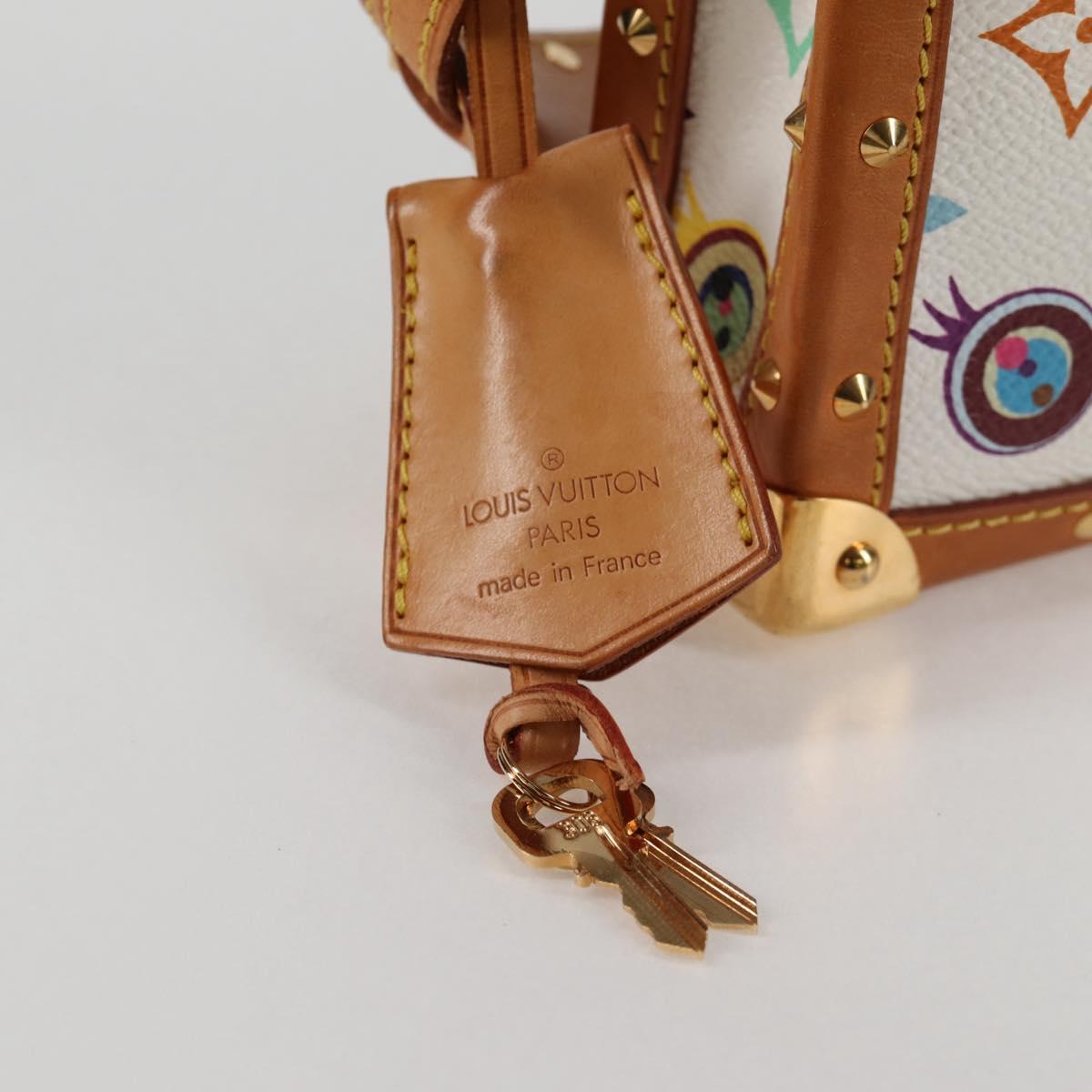 LOUIS VUITTON Multicolor Ribbon Pochette I Miss You Bag M92051 Auth 124891V