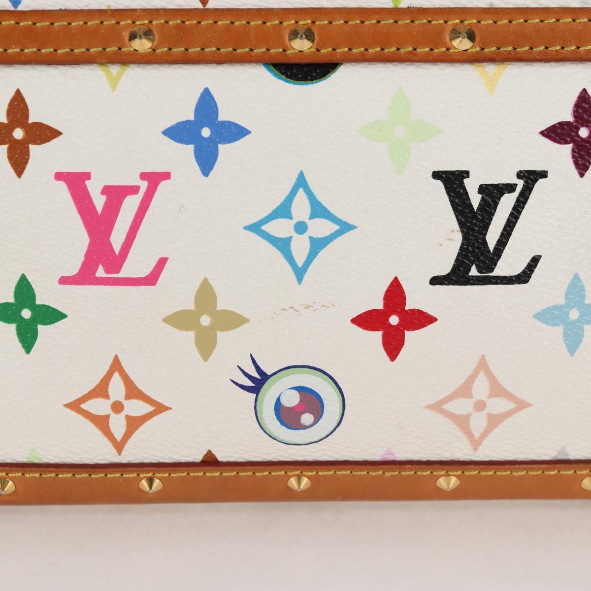 LOUIS VUITTON Multicolor Ribbon Pochette I Miss You Bag M92051 Auth 124891V