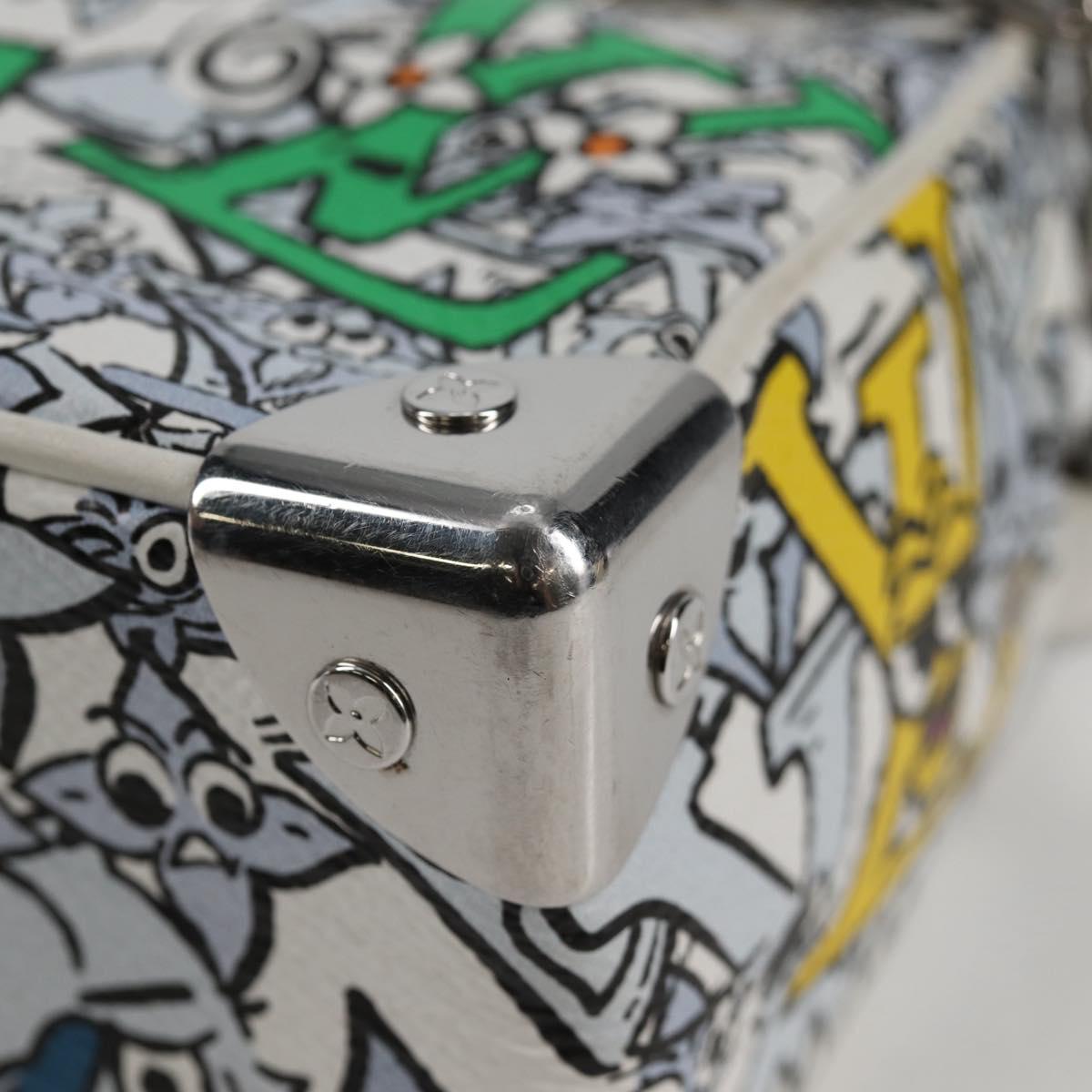LOUIS VUITTON Monogram Comics Mini Soft Trunk Bag M82008 LV Auth 124897SM