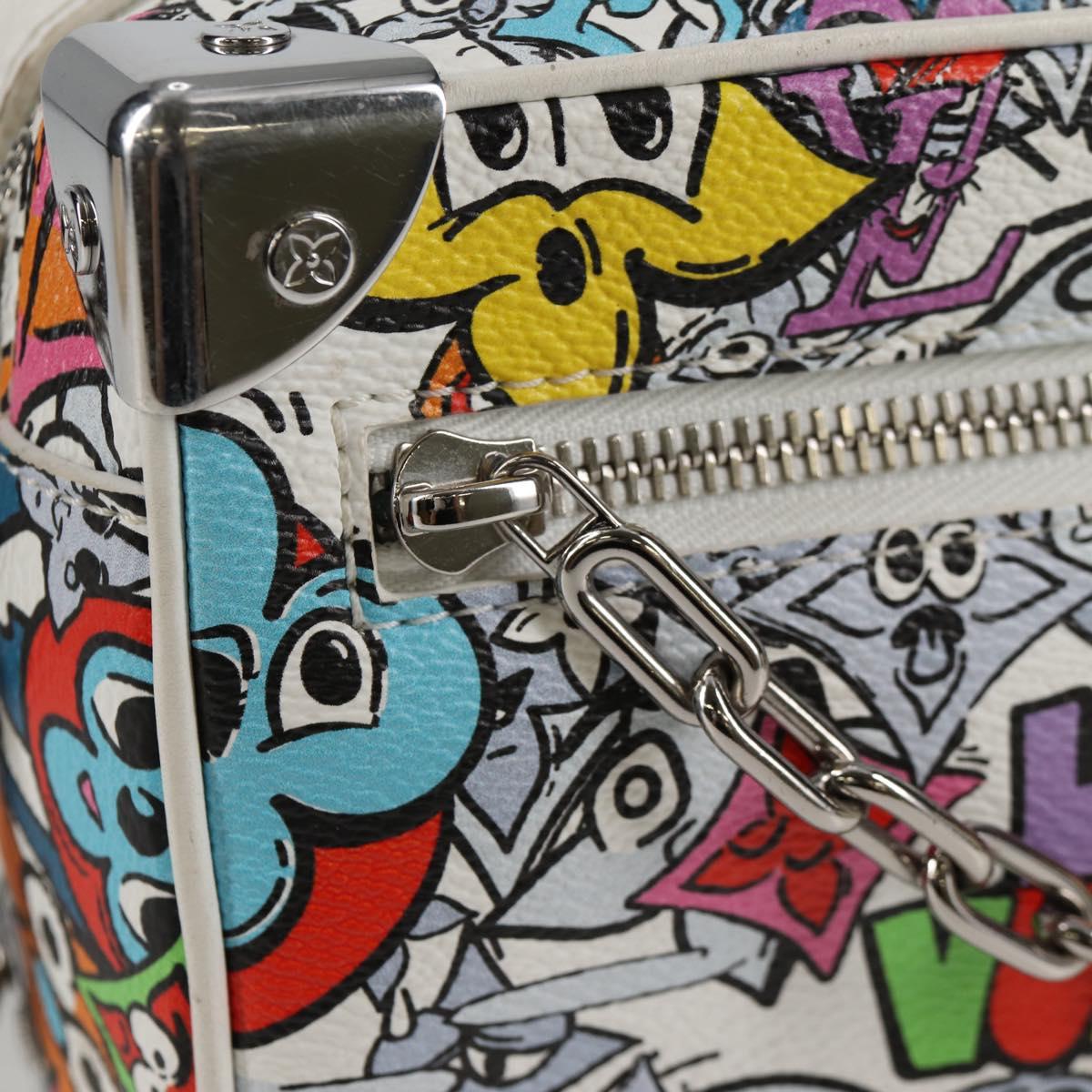 LOUIS VUITTON Monogram Comics Mini Soft Trunk Bag M82008 LV Auth 124897SM