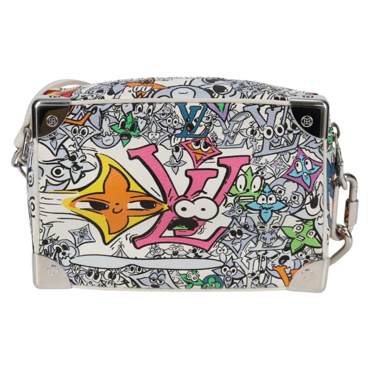 LOUIS VUITTON Monogram Comics Mini Soft Trunk Bag M82008 LV Auth 124897SM