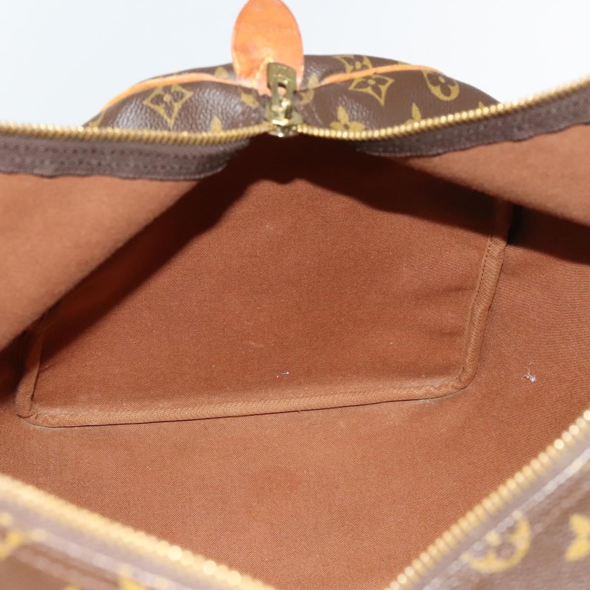 LOUIS VUITTON Monogram Keepall 55 Boston Bag M41424 LV Auth 124962