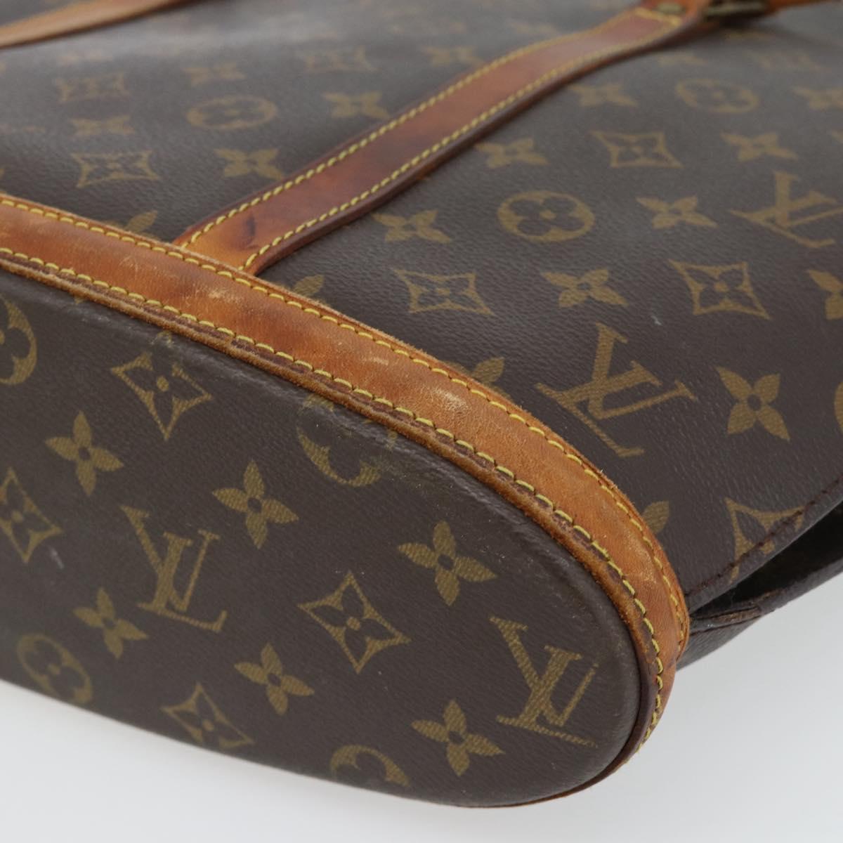LOUIS VUITTON Monogram Babylone Tote Bag M51102 LV Auth 124964