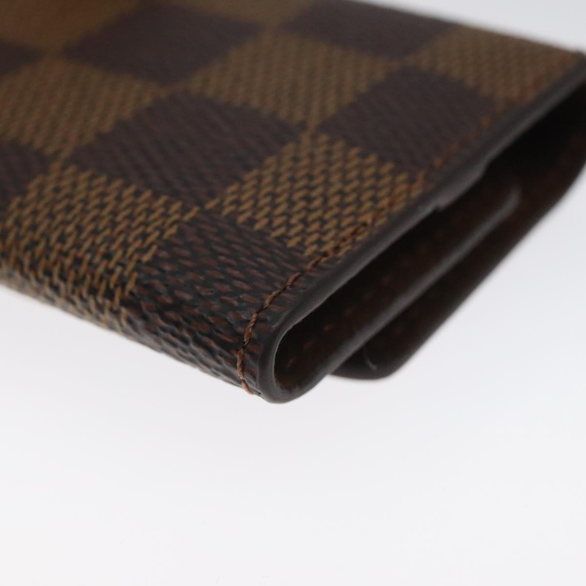 LOUIS VUITTON Damier Ebene Cuff Case LV Auth 125015