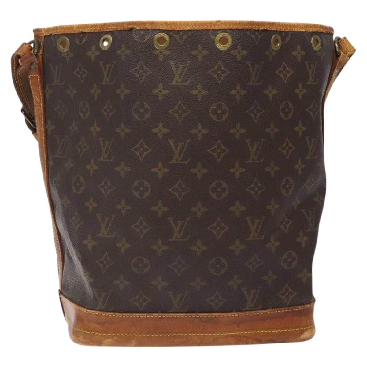 LOUIS VUITTON Monogram Noe Shoulder Bag M42224 LV Auth 125128