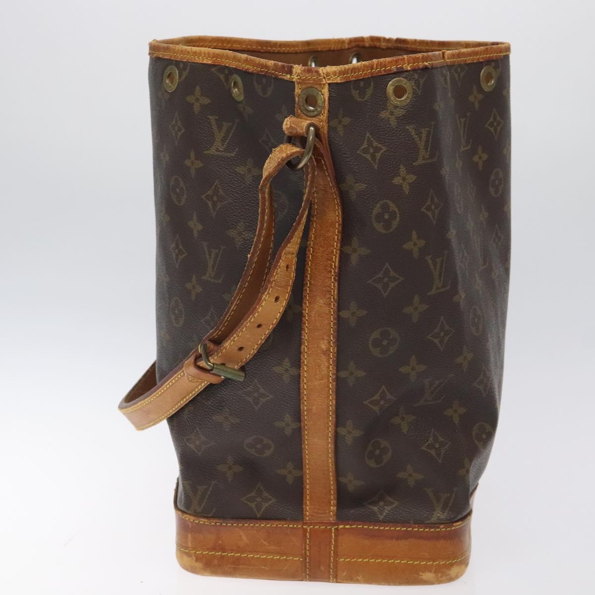 LOUIS VUITTON Monogram Noe Shoulder Bag M42224 LV Auth 125128