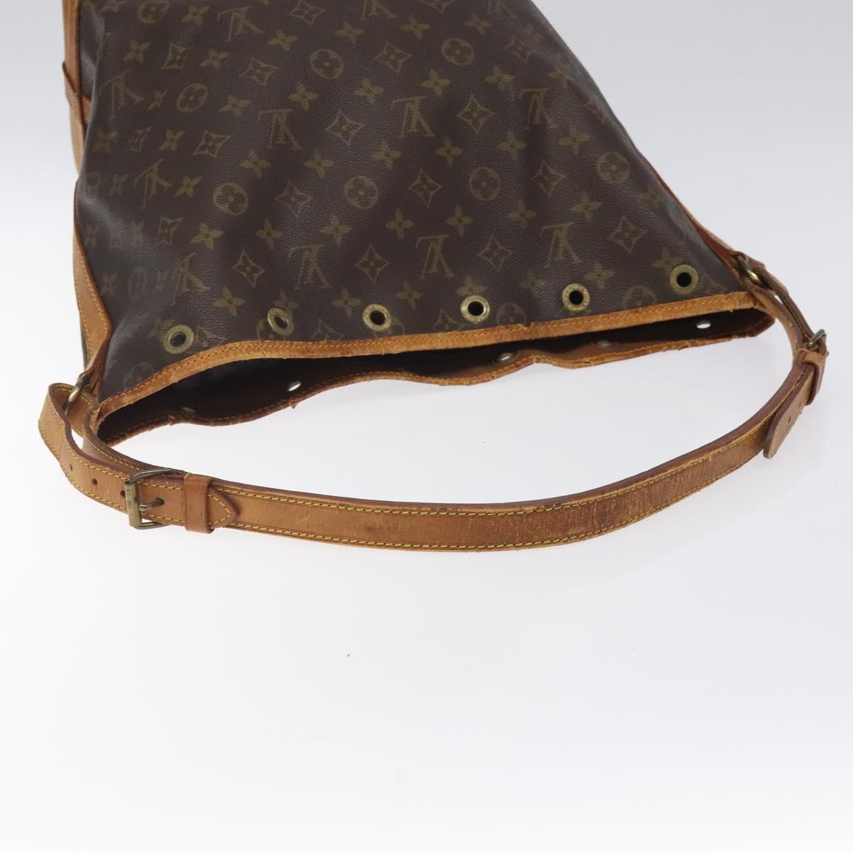 LOUIS VUITTON Monogram Noe Shoulder Bag M42224 LV Auth 125128