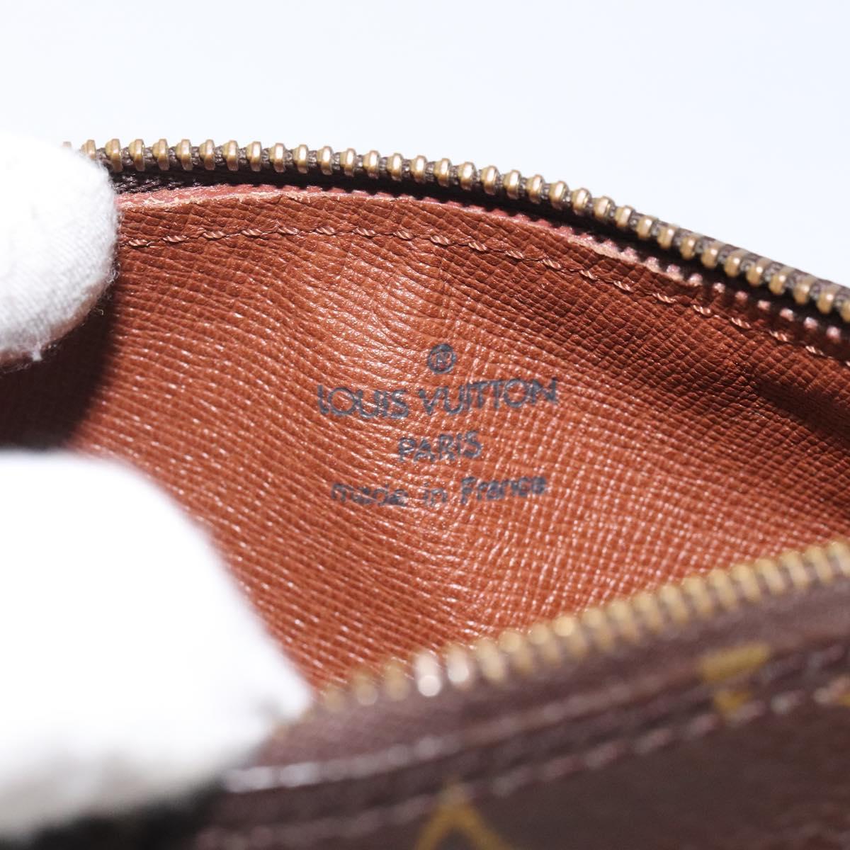 LOUIS VUITTON Monogram Papillon Pouch LV Auth 125163