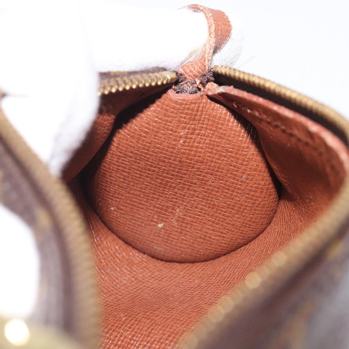 LOUIS VUITTON Monogram Papillon Pouch LV Auth 125163