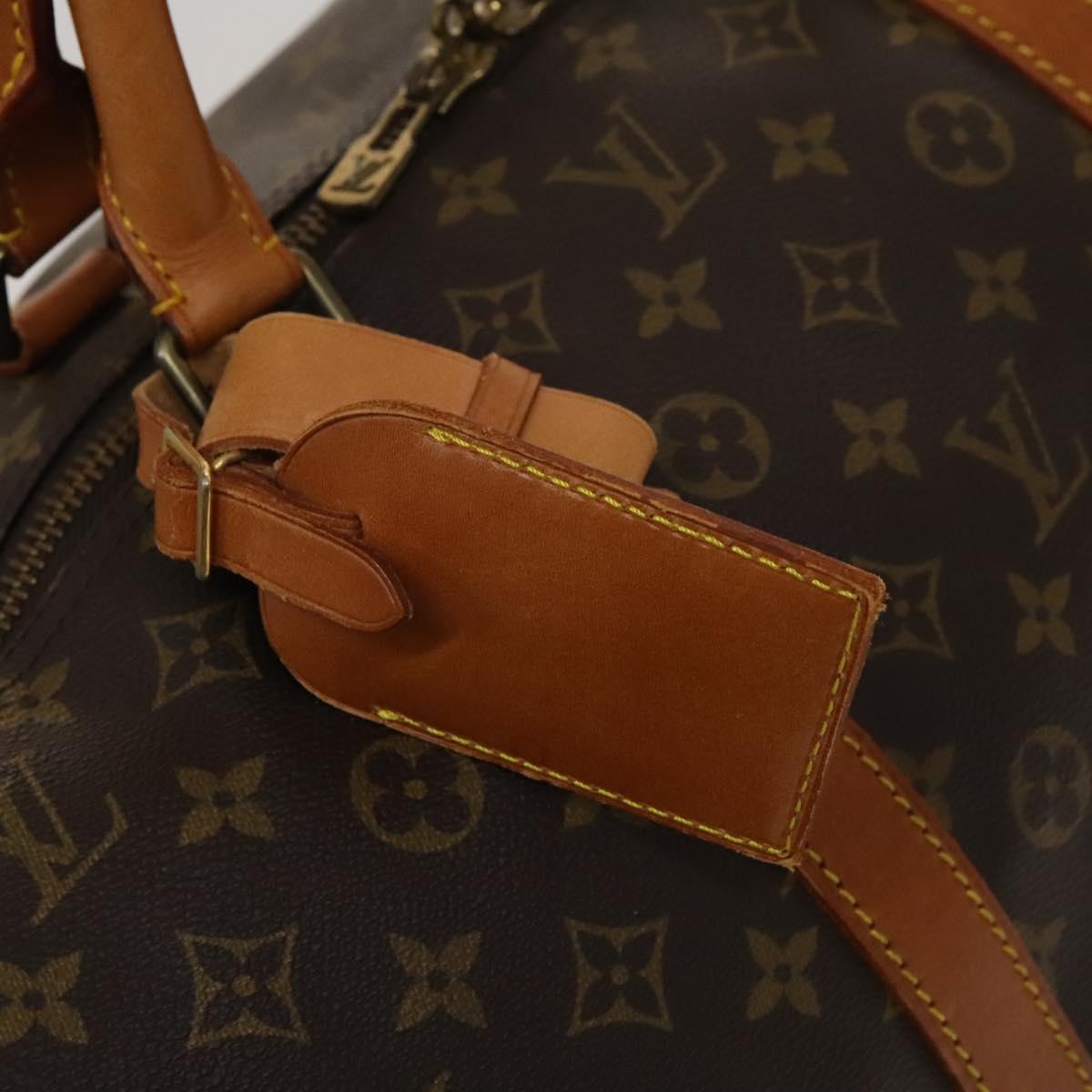 LOUIS VUITTON Monogram Keepall 60 Boston Bag M41422 LV Auth 125167