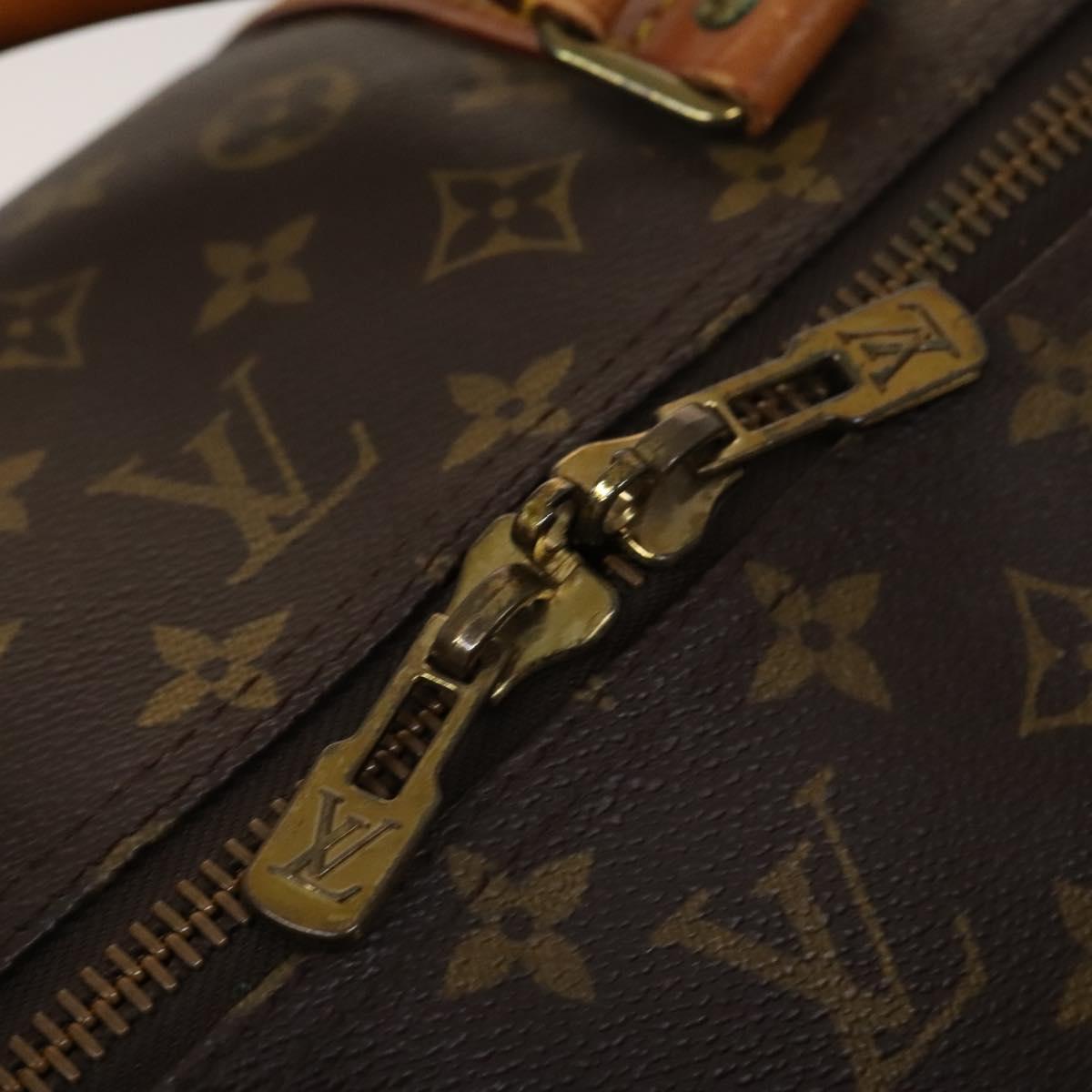 LOUIS VUITTON Monogram Keepall 60 Boston Bag M41422 LV Auth 125167