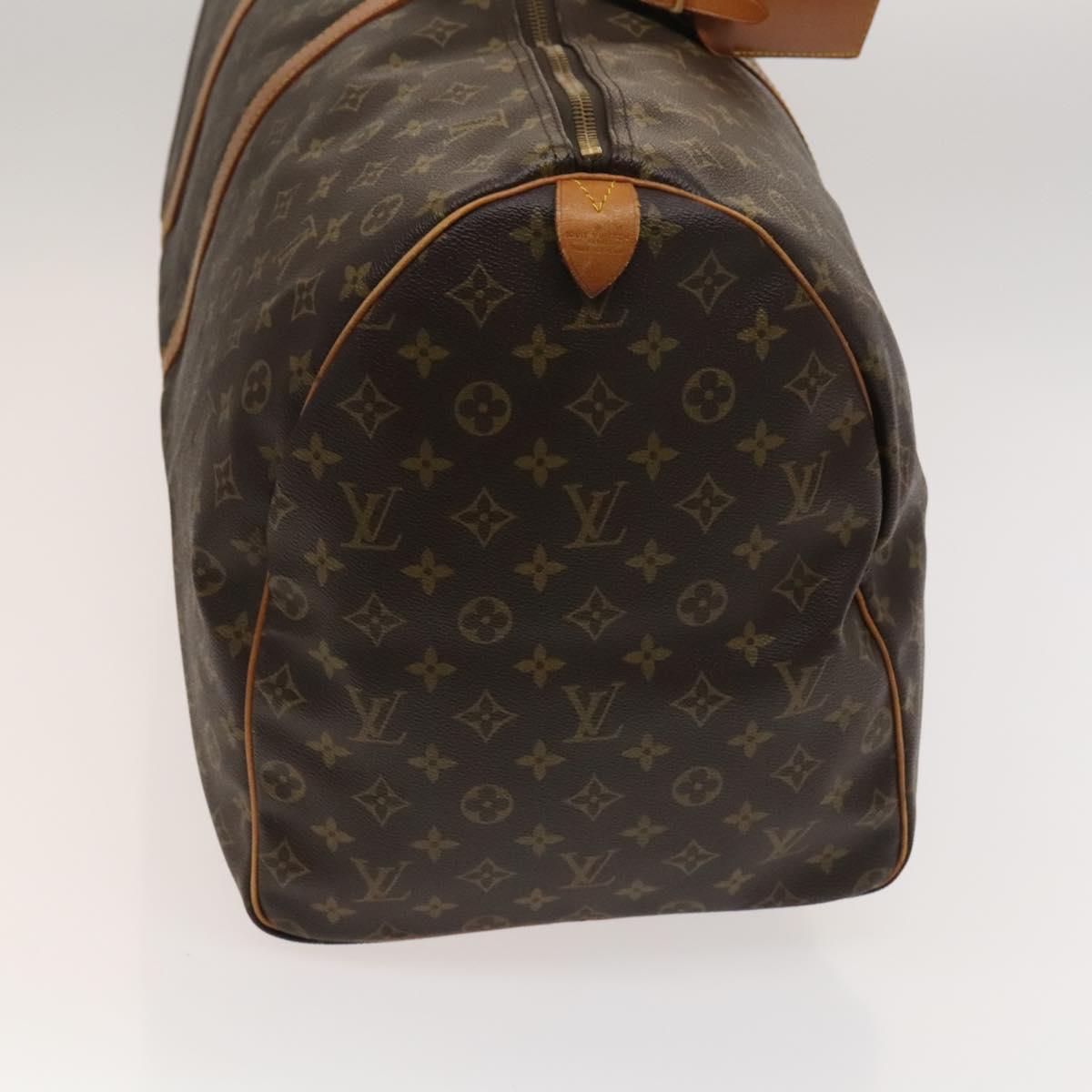 LOUIS VUITTON Monogram Keepall 60 Boston Bag M41422 LV Auth 125167