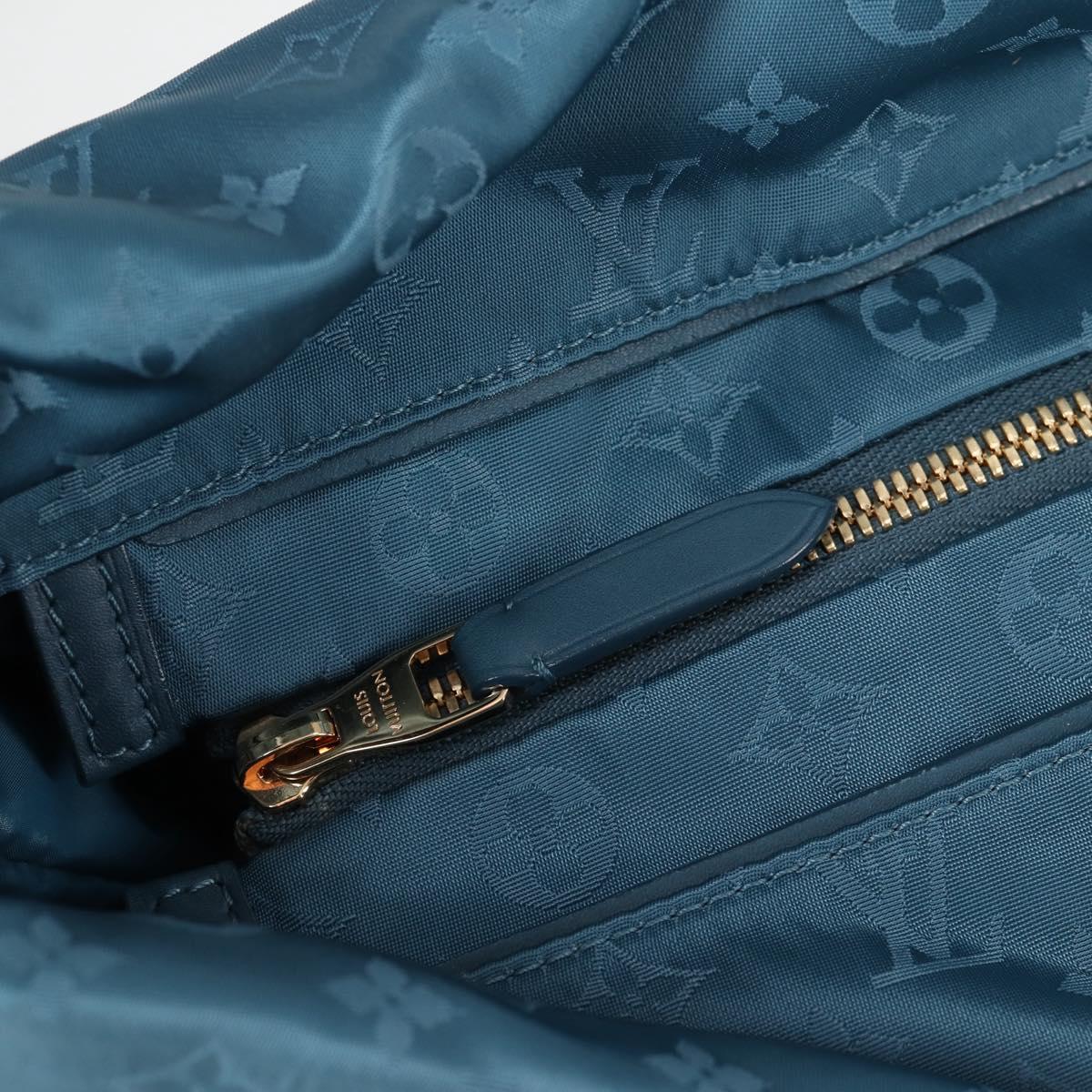 LOUIS VUITTON Cruise line Cabas Nouvelle Vague Bag Blue M94091 LV Auth 125266SAV