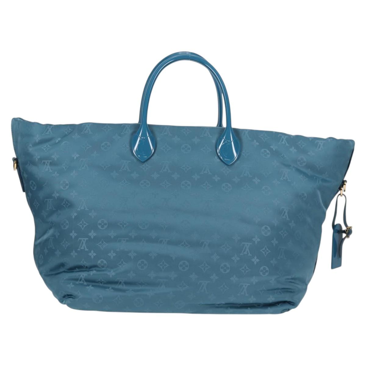 LOUIS VUITTON Cruise line Cabas Nouvelle Vague Bag Blue M94091 LV Auth 125266SAV