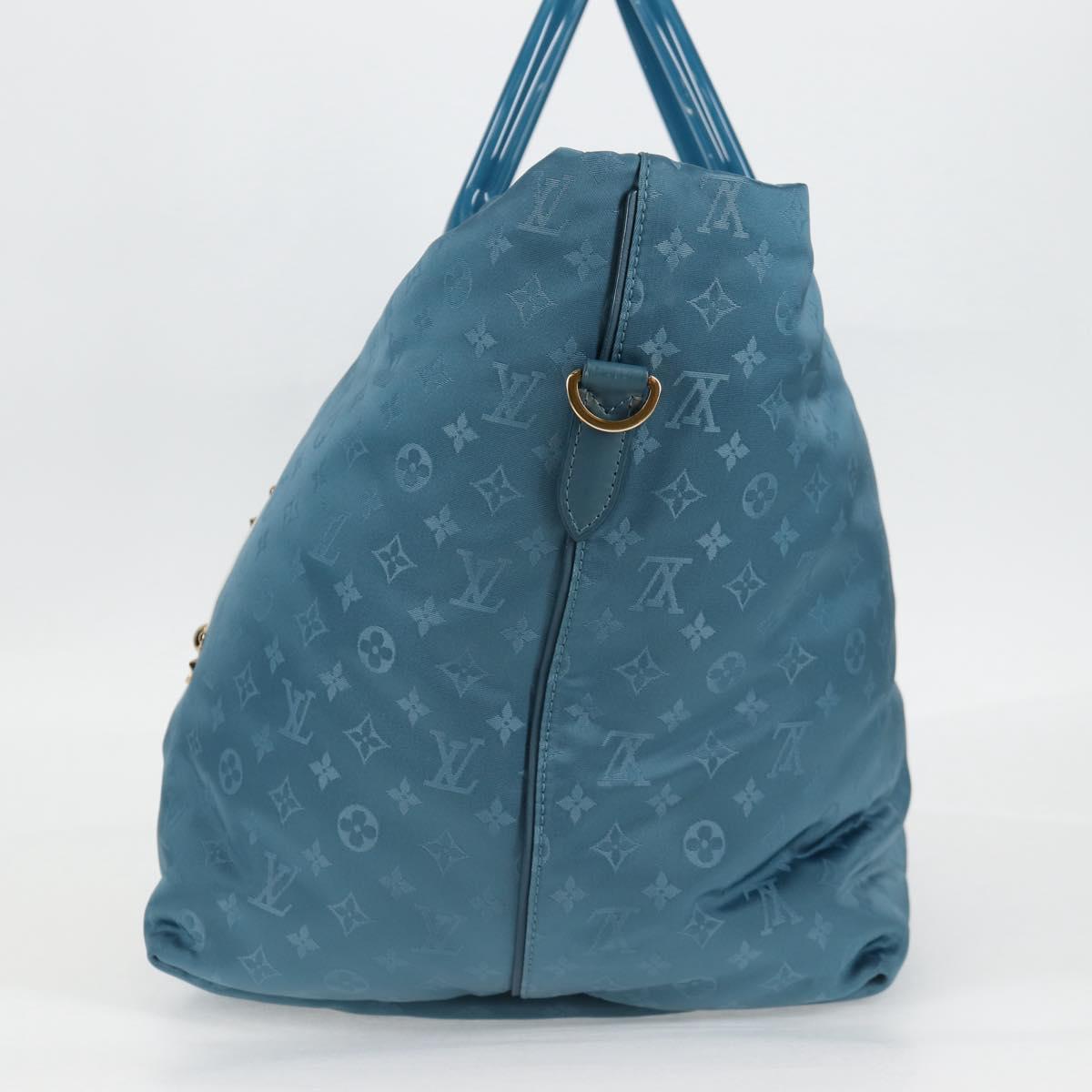 LOUIS VUITTON Cruise line Cabas Nouvelle Vague Bag Blue M94091 LV Auth 125266SAV
