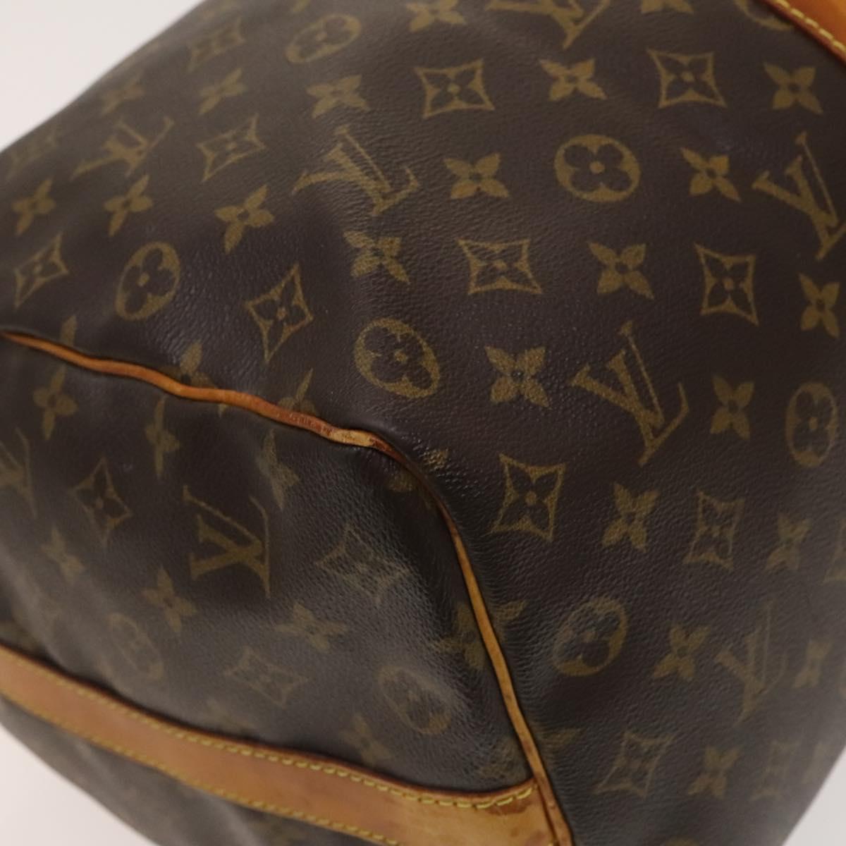 LOUIS VUITTON Monogram Keepall Bandouliere 50 Boston Bag M41416 LV Auth 125289