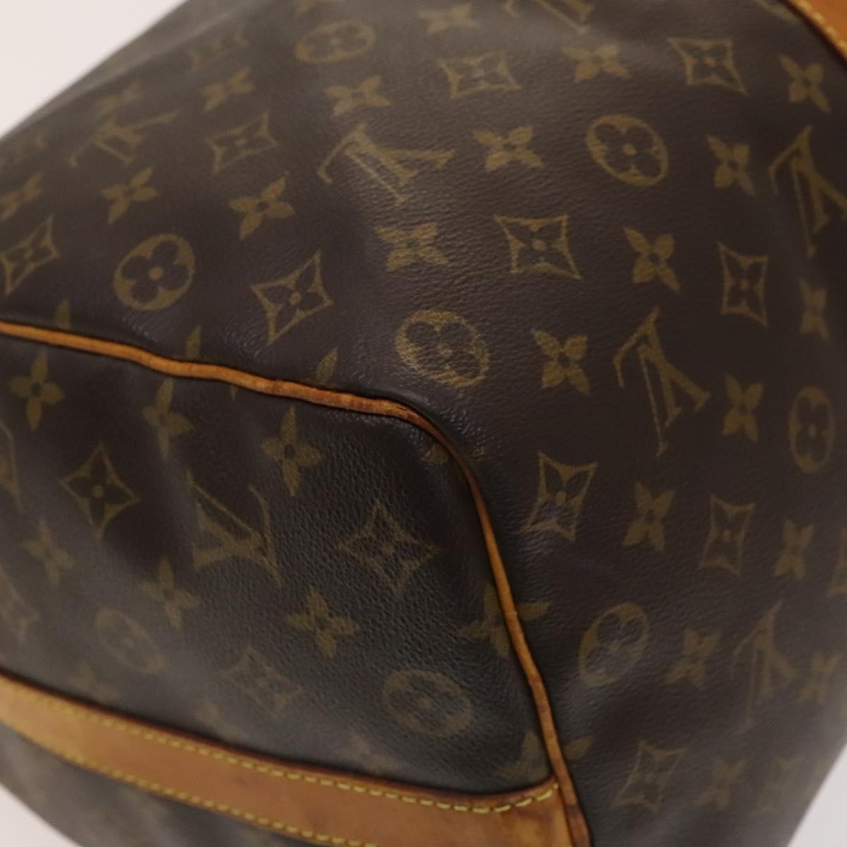 LOUIS VUITTON Monogram Keepall Bandouliere 50 Boston Bag M41416 LV Auth 125289