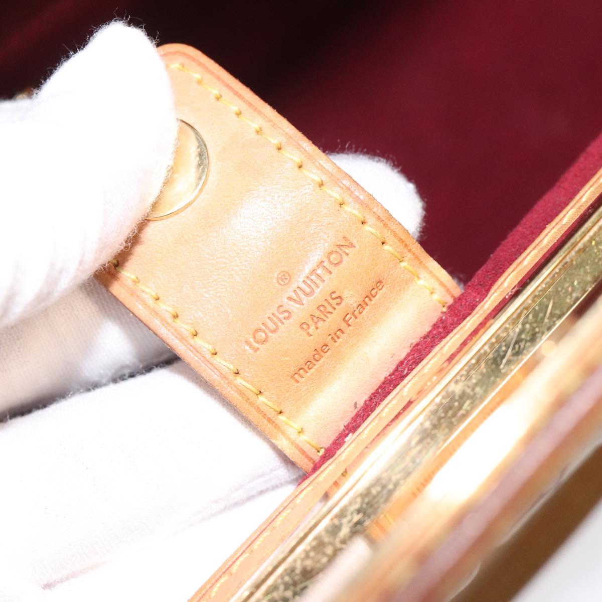 LOUIS VUITTON Monogram Multicolor Judy MM Bag 2Way White M40255 LV Auth 125291