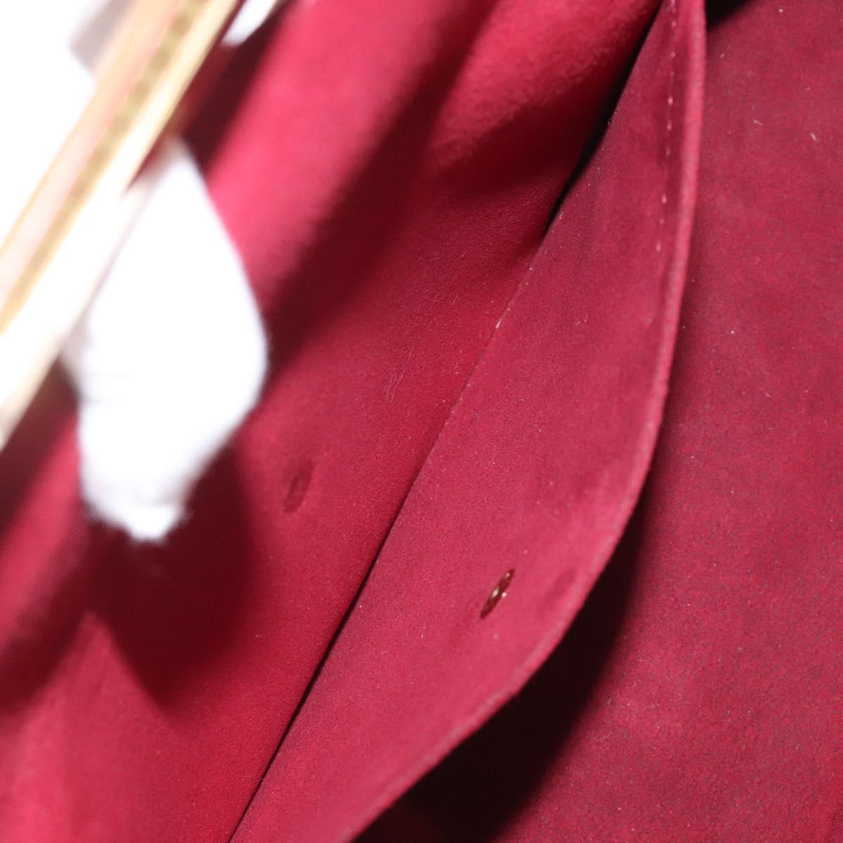 LOUIS VUITTON Monogram Multicolor Judy MM Bag 2Way White M40255 LV Auth 125291