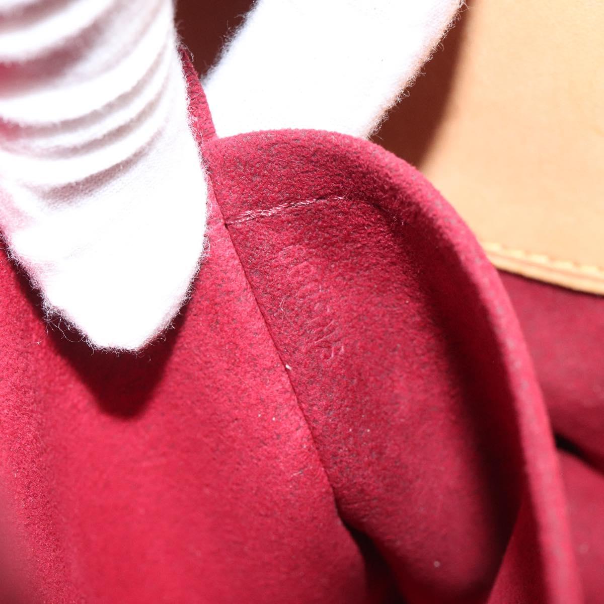 LOUIS VUITTON Monogram Multicolor Judy MM Bag 2Way White M40255 LV Auth 125291