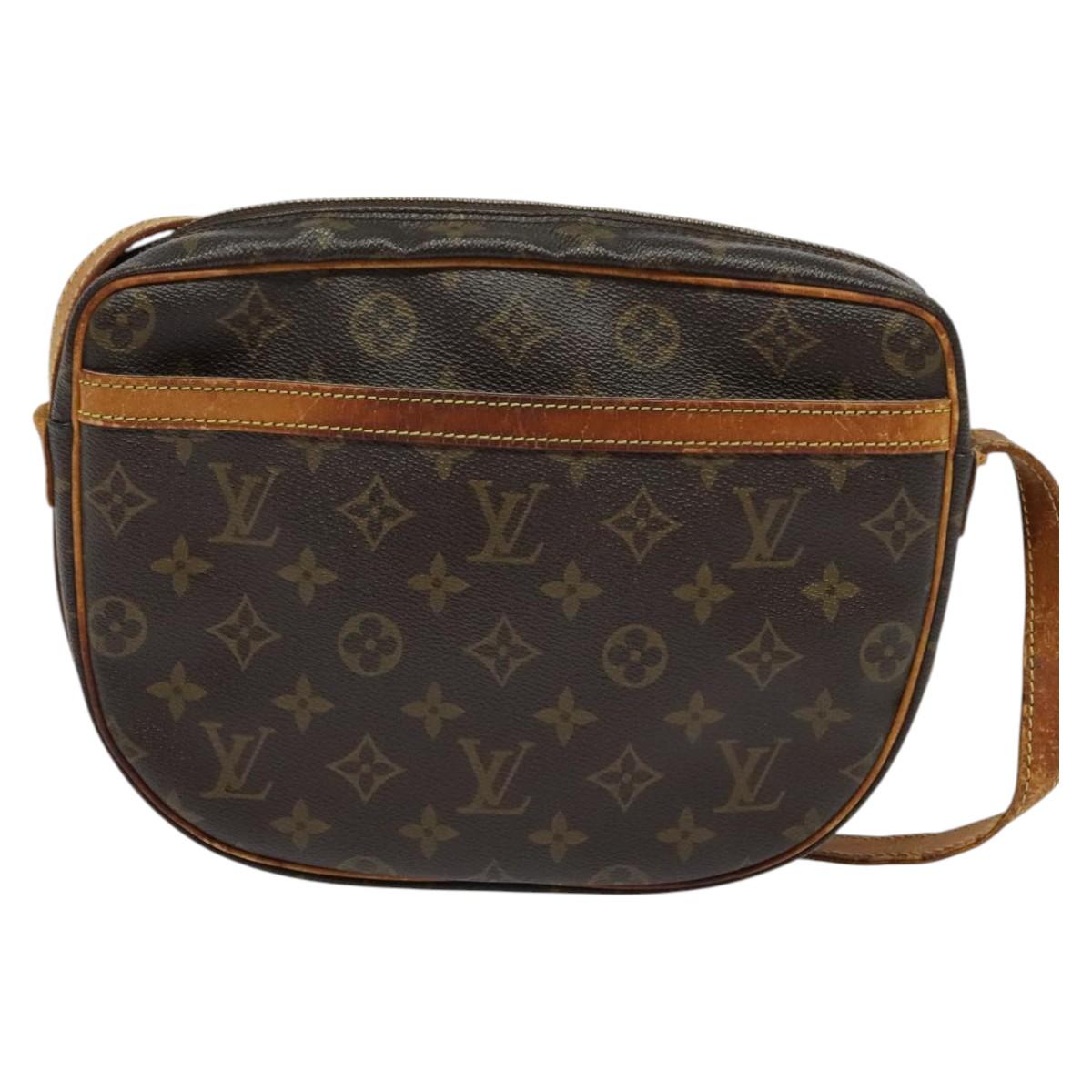 LOUIS VUITTON Monogram Jeune Fille GM Shoulder Bag M51225 LV Auth 125304