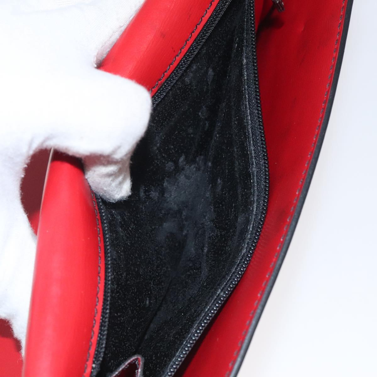 LOUIS VUITTON Epi Pochette Arche Shoulder Bag Red M52577 LV Auth 125313