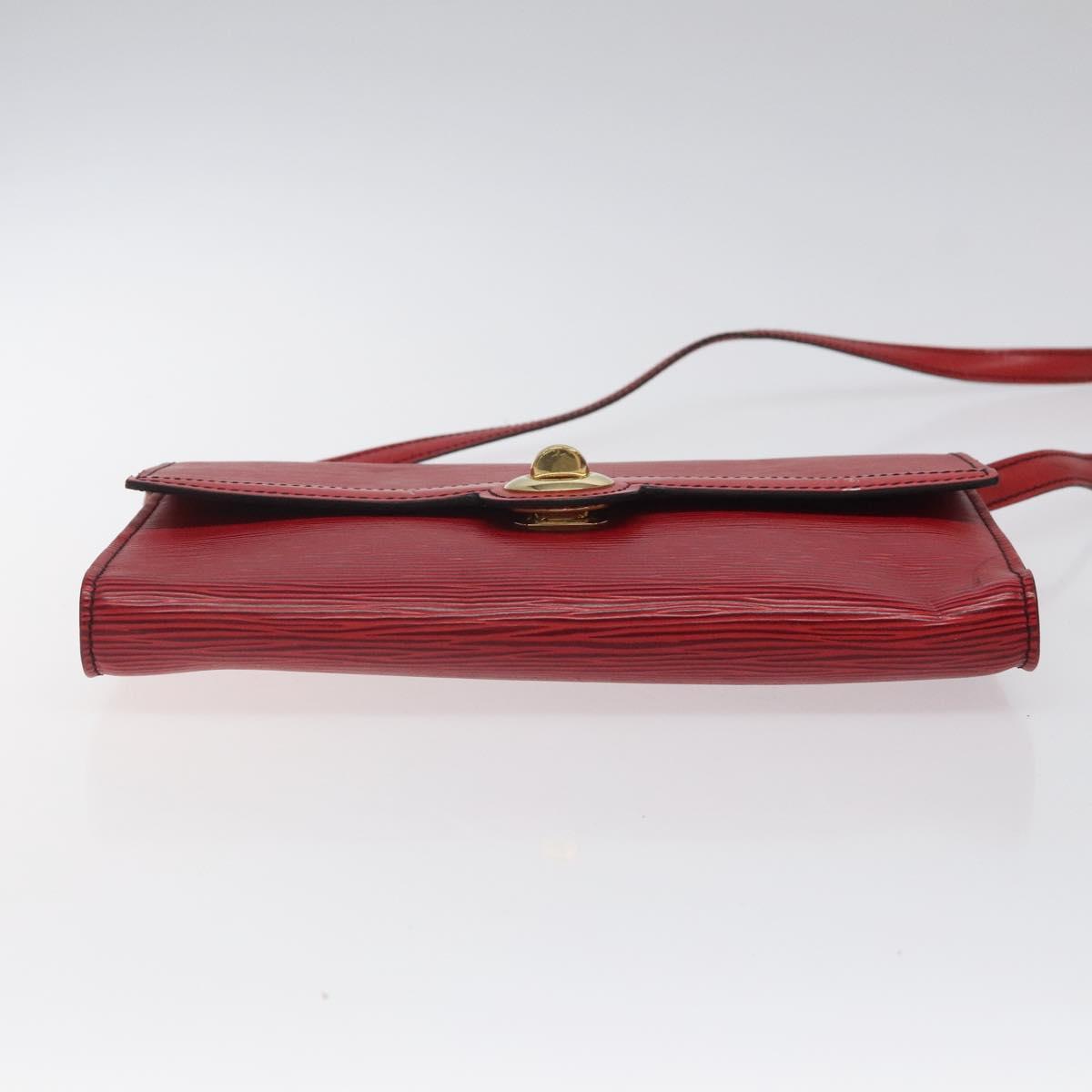 LOUIS VUITTON Epi Pochette Arche Shoulder Bag Red M52577 LV Auth 125313