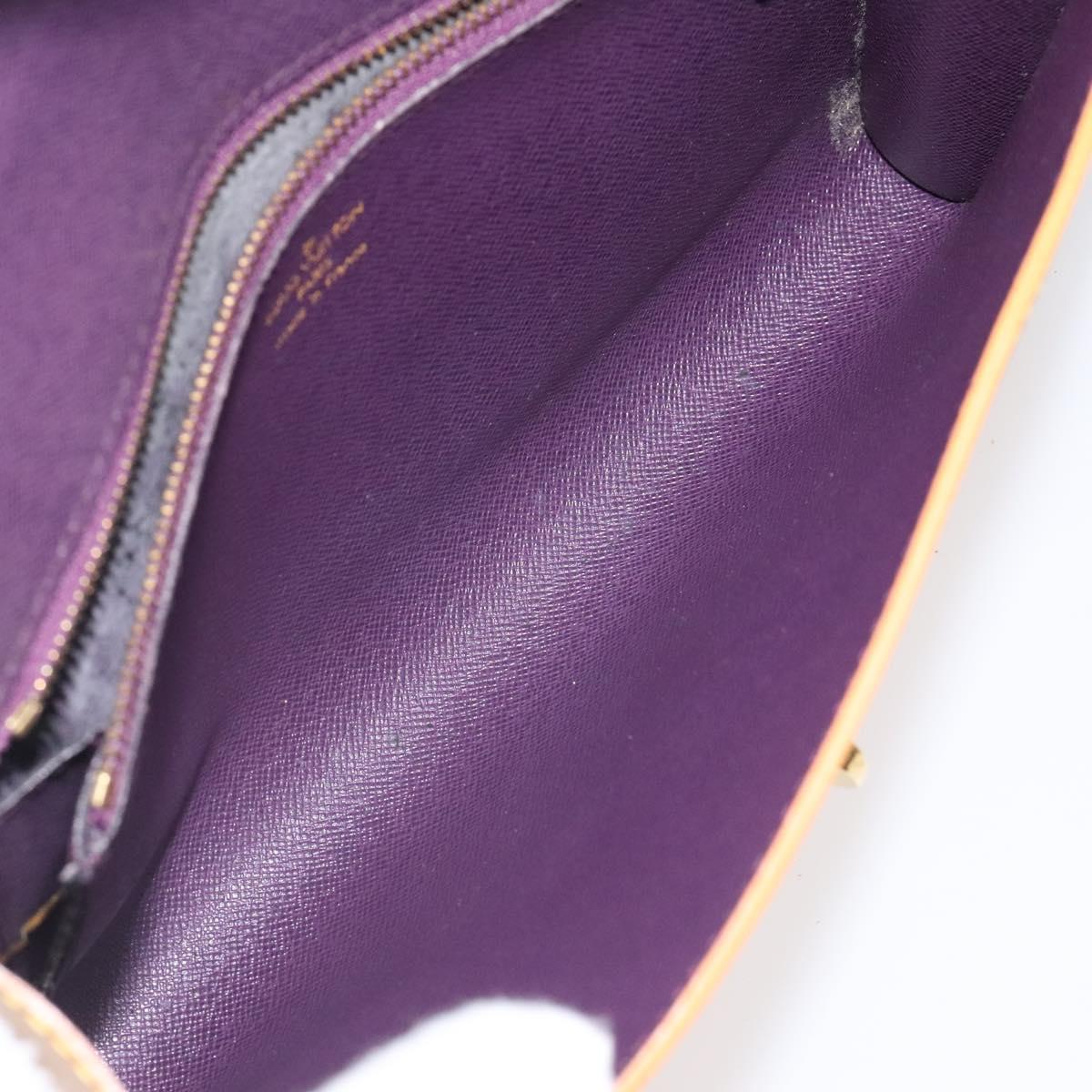 LOUIS VUITTON Epi Arsch Shoulder Bag Yellow M52579 LV Auth 125314