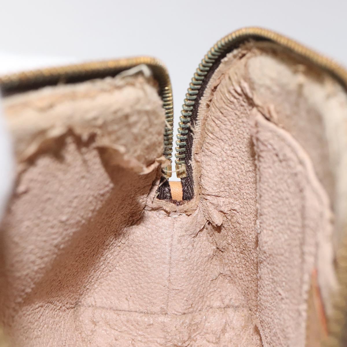 LOUIS VUITTON Monogram Pochette Cosmetic PM Pouch M43998 LV Auth 125332