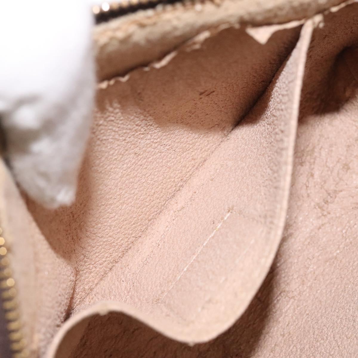 LOUIS VUITTON Monogram Pochette Cosmetic PM Pouch M43998 LV Auth 125332