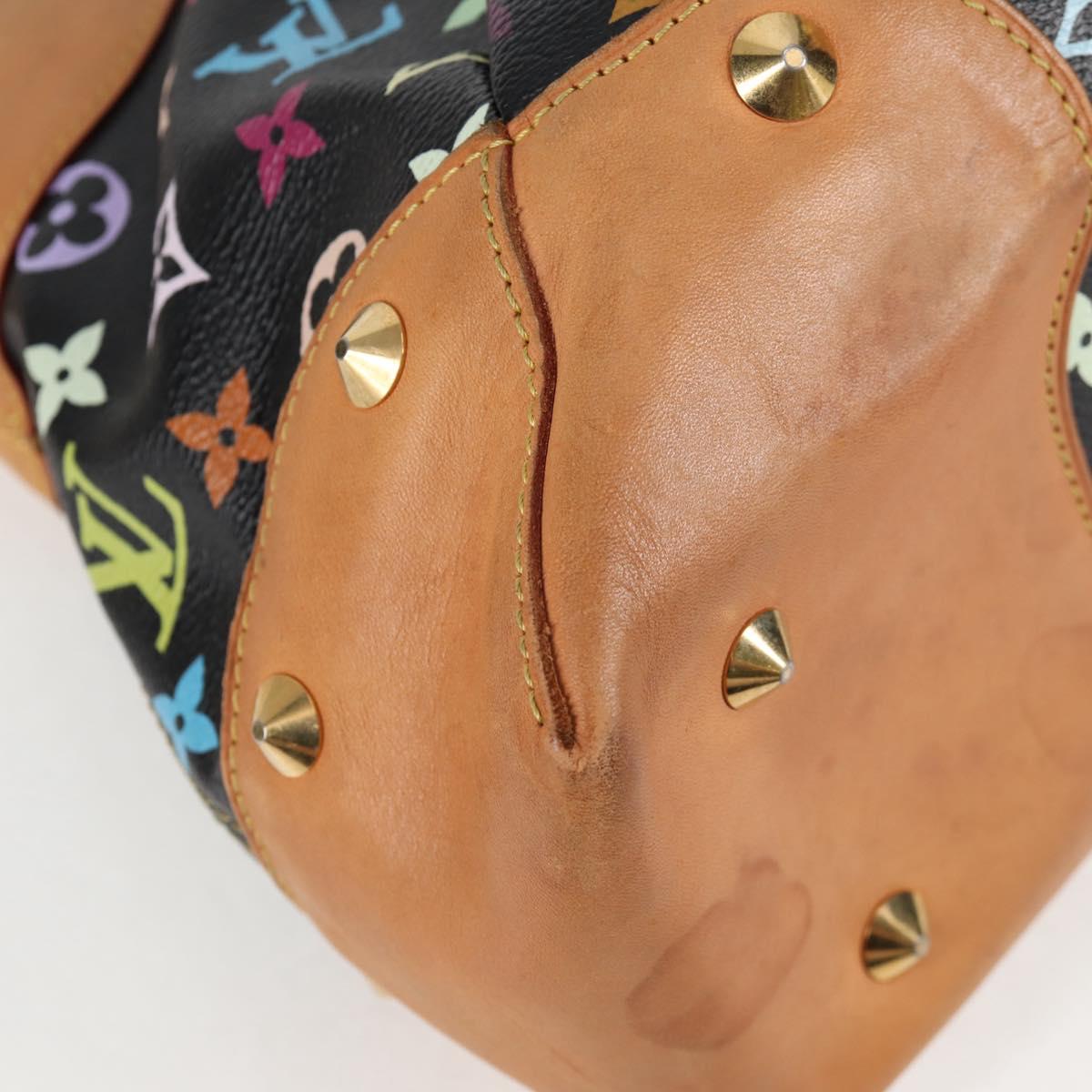 LOUIS VUITTON Monogram Multicolor Judy GM Bag 2way Black M40254 LV Auth 125338V