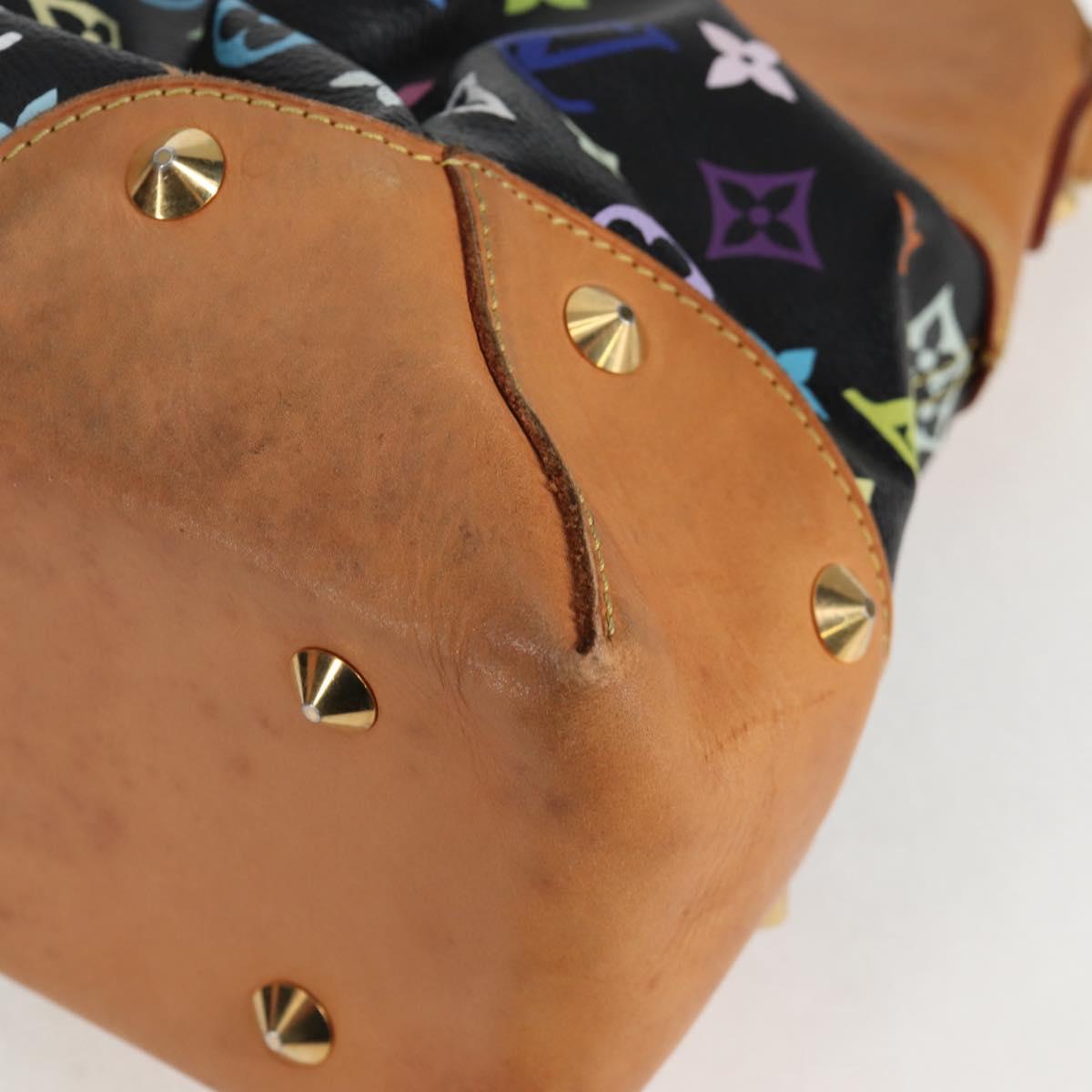 LOUIS VUITTON Monogram Multicolor Judy GM Bag 2way Black M40254 LV Auth 125338V