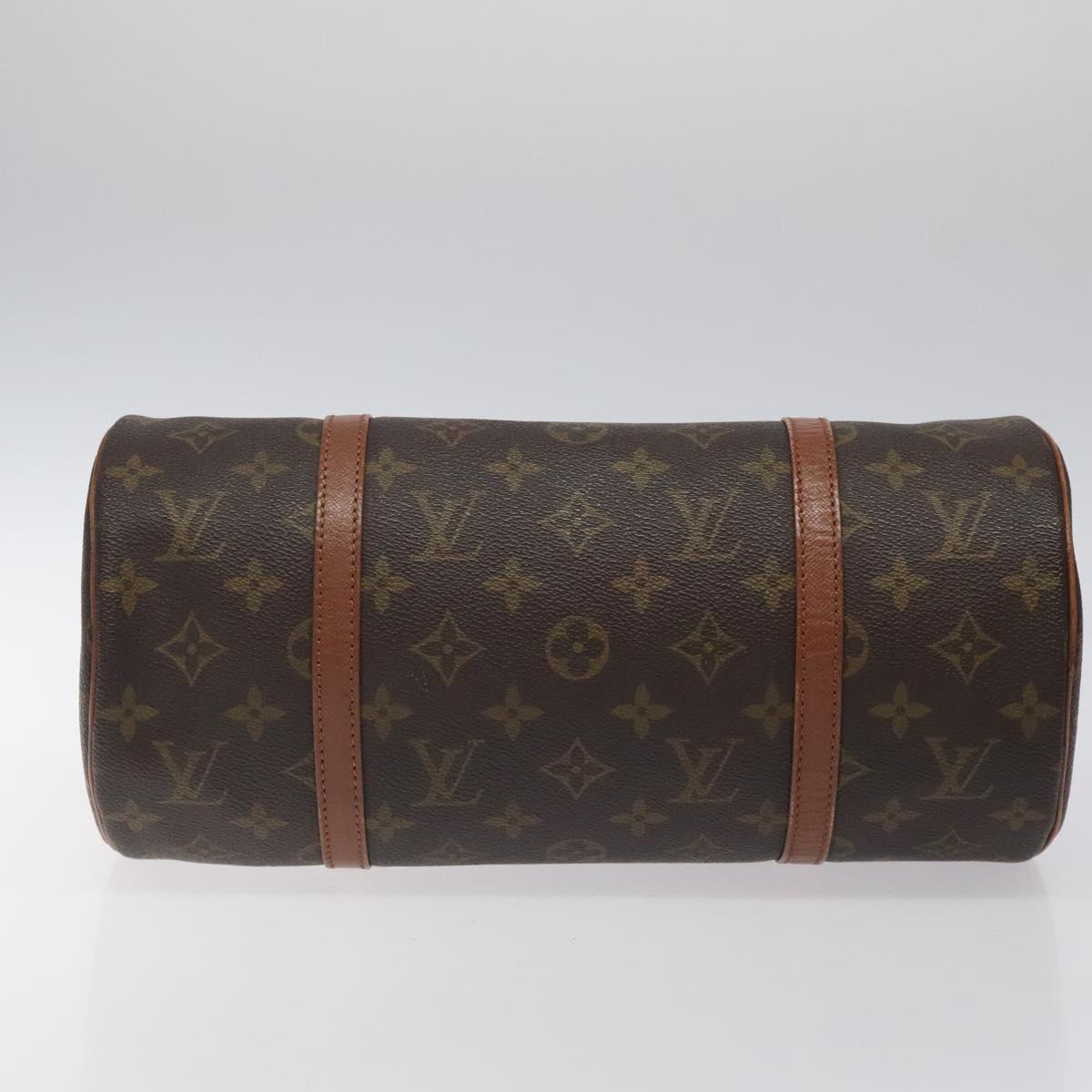 LOUIS VUITTON Monogram Papillon 30 Hand Bag M51385 LV Auth 125390